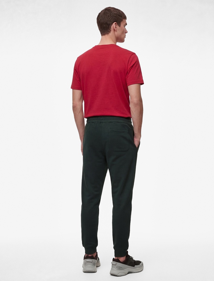  Rahat Kesim Cepli Pamuklu Beli Lastikli Jogger Spor Eşofman Altı