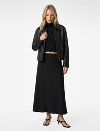 Normal Bel Modal Midi Çan Etek