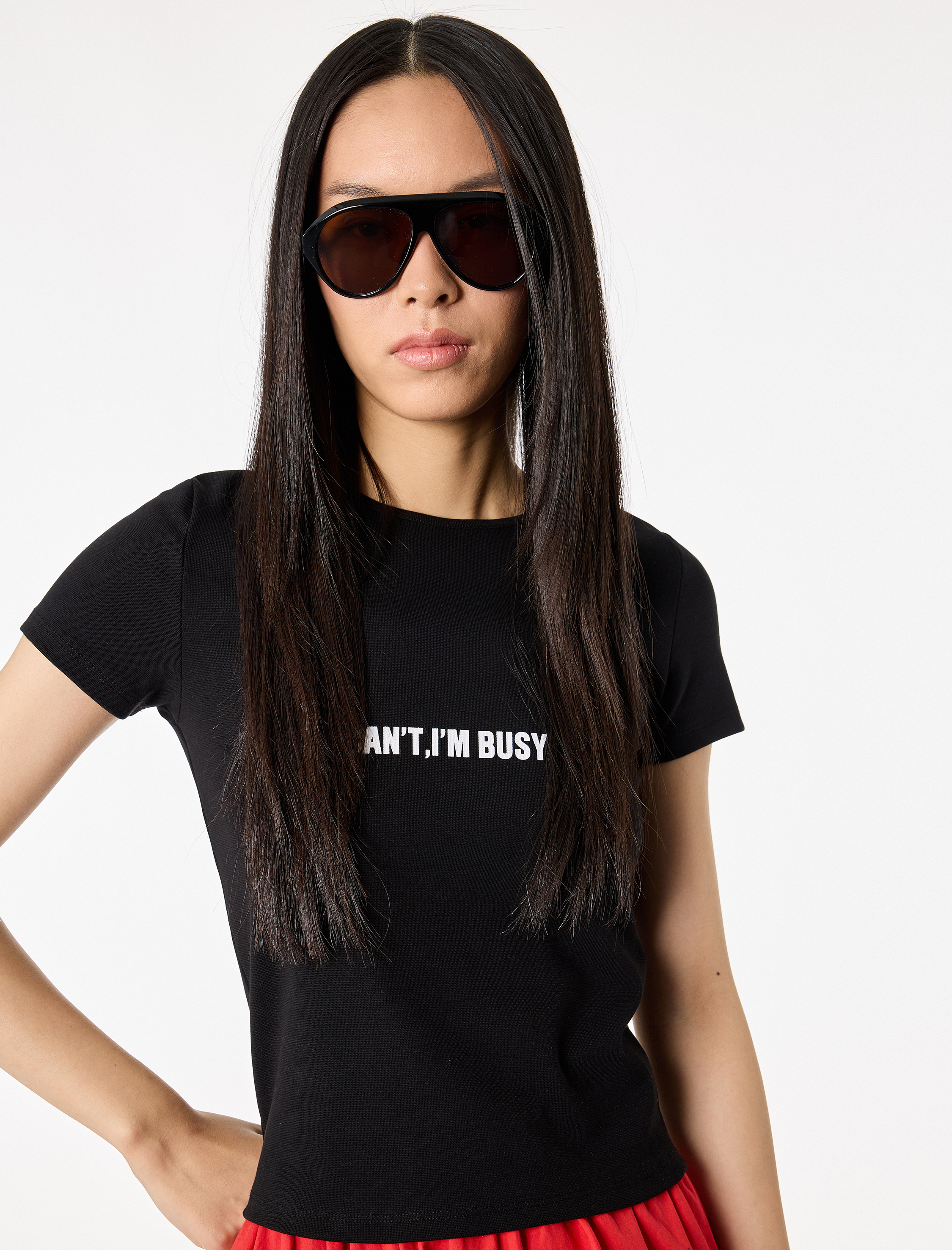   Pamuklu Slim Fit Kısa Kollu Baskılı Tişört