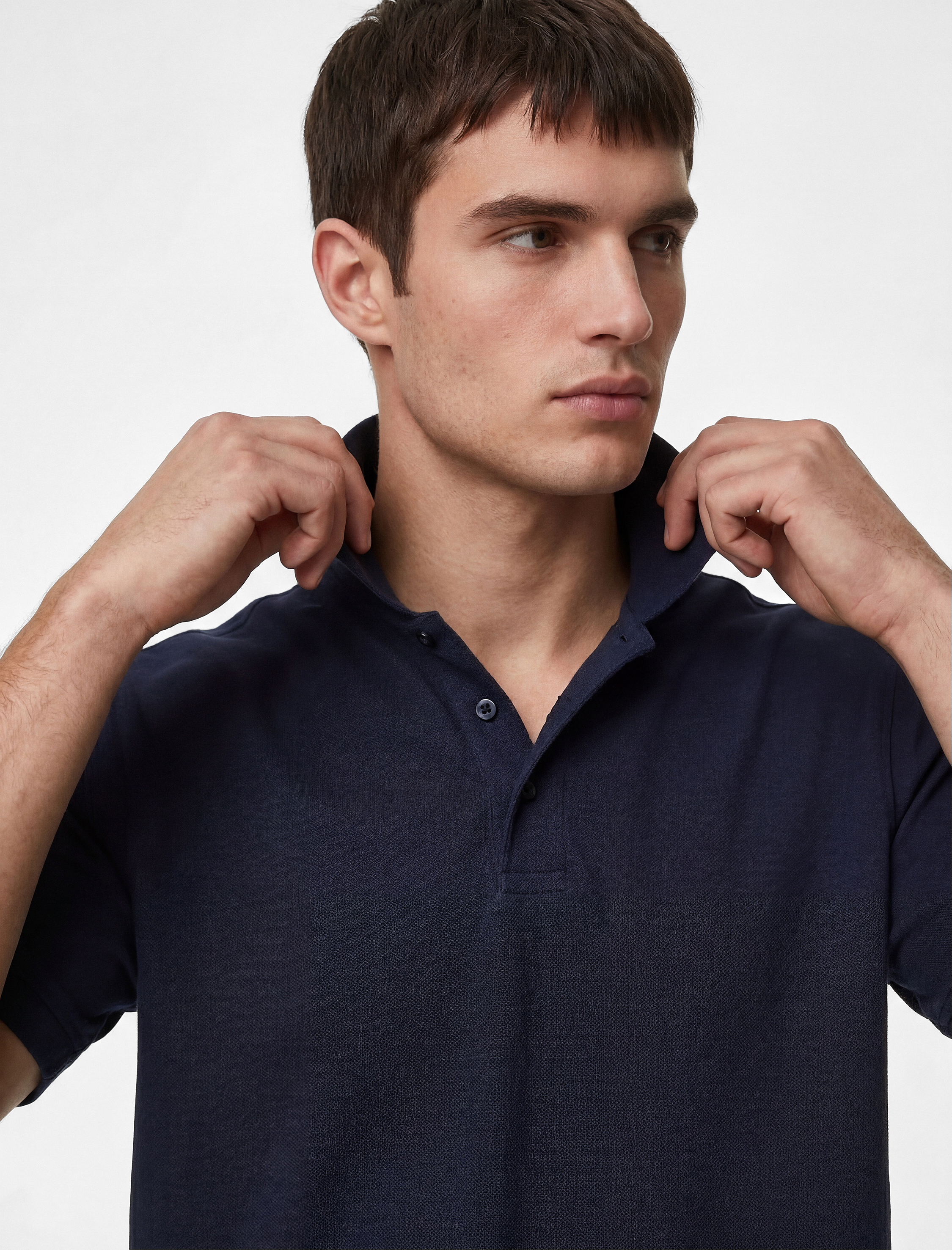   Pamuklu Regular Fit Kısa Kollu Düğmeli Polo Yaka Tişört