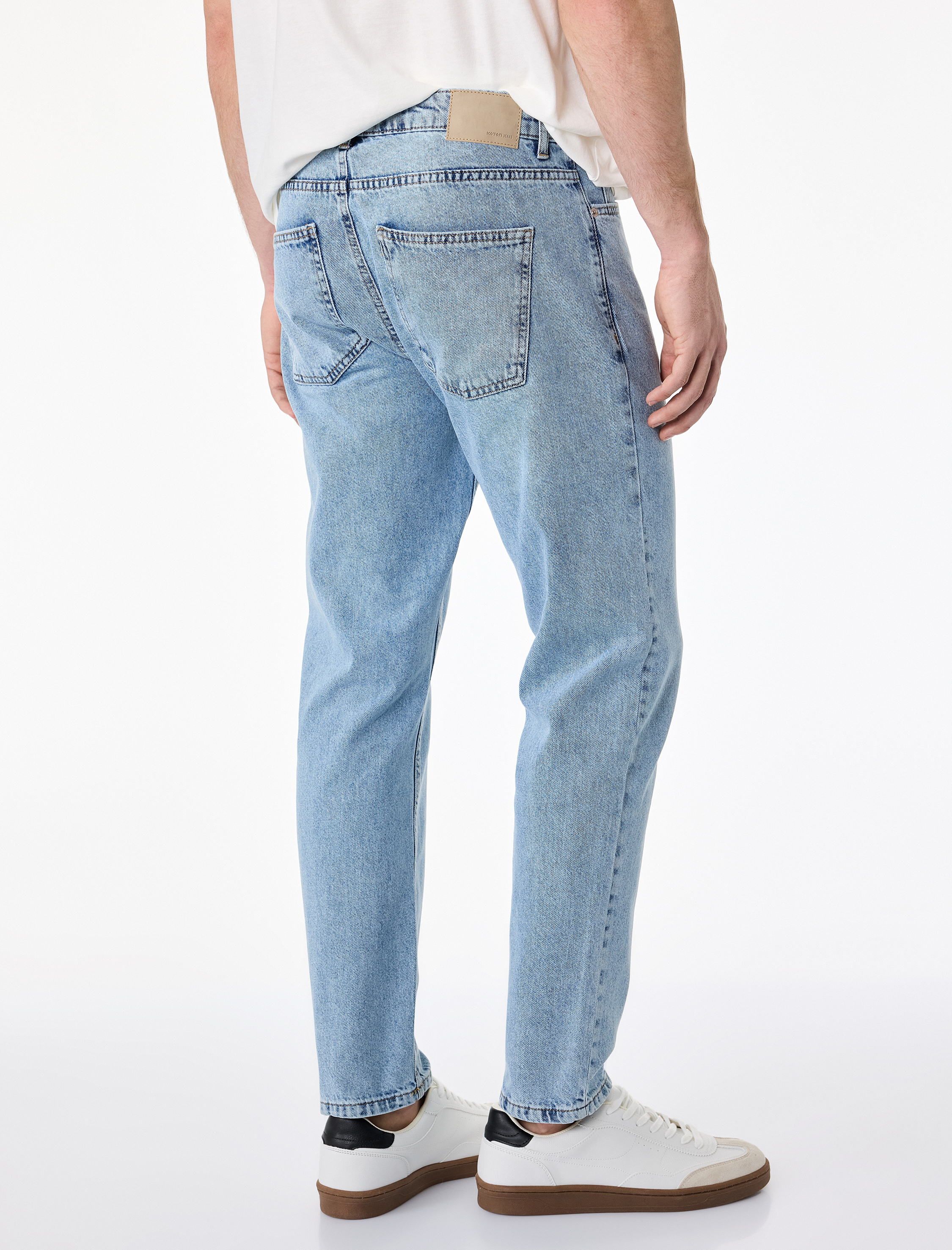   Regular Fit Normal Bel Tapered Jean Pantolon