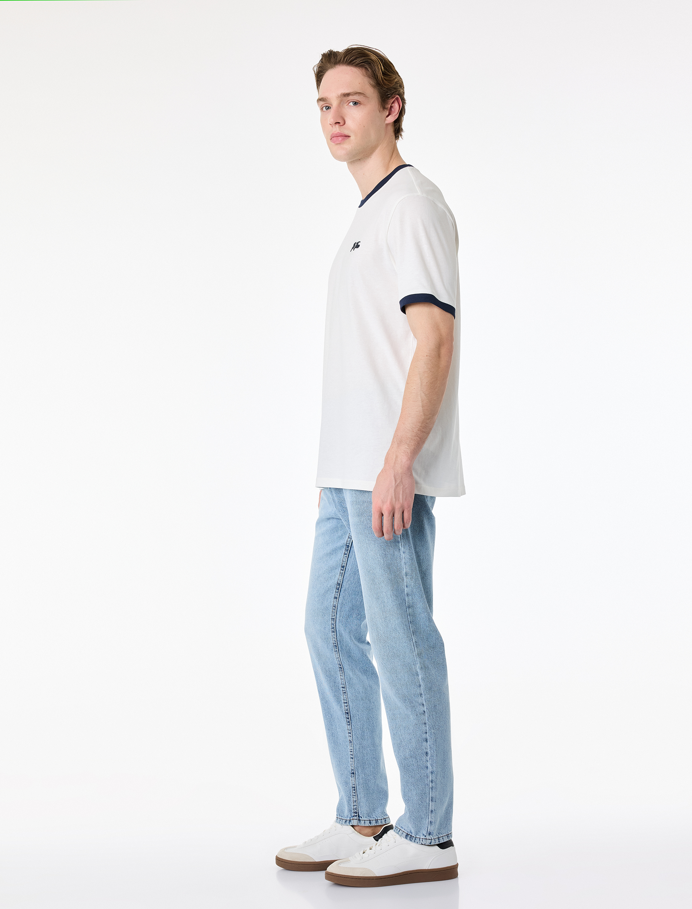   Regular Fit Normal Bel Tapered Jean Pantolon