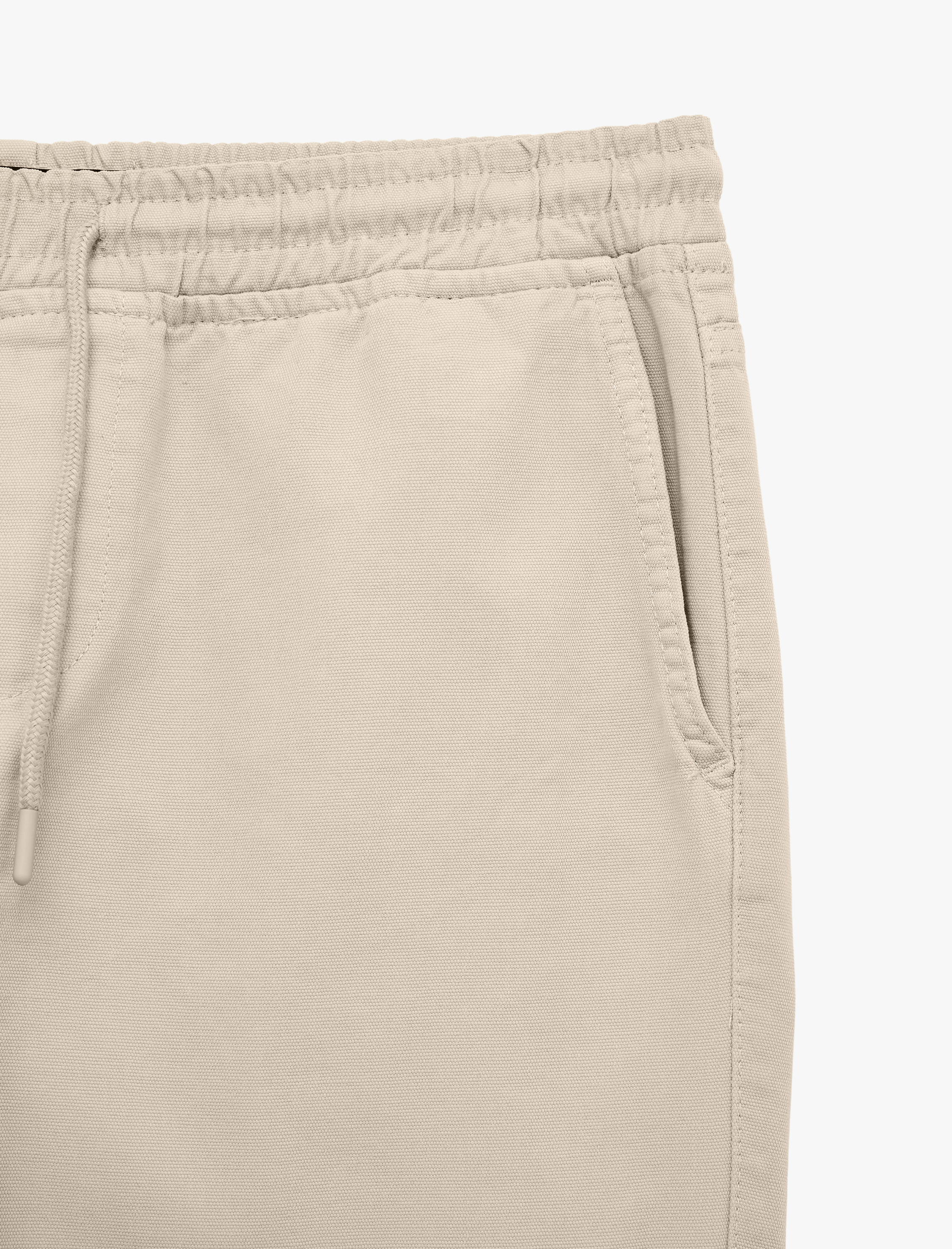 Regular Fit Pamuklu Cepli Gabardin Beli Bağcıklı Pantolon - Görsel 5