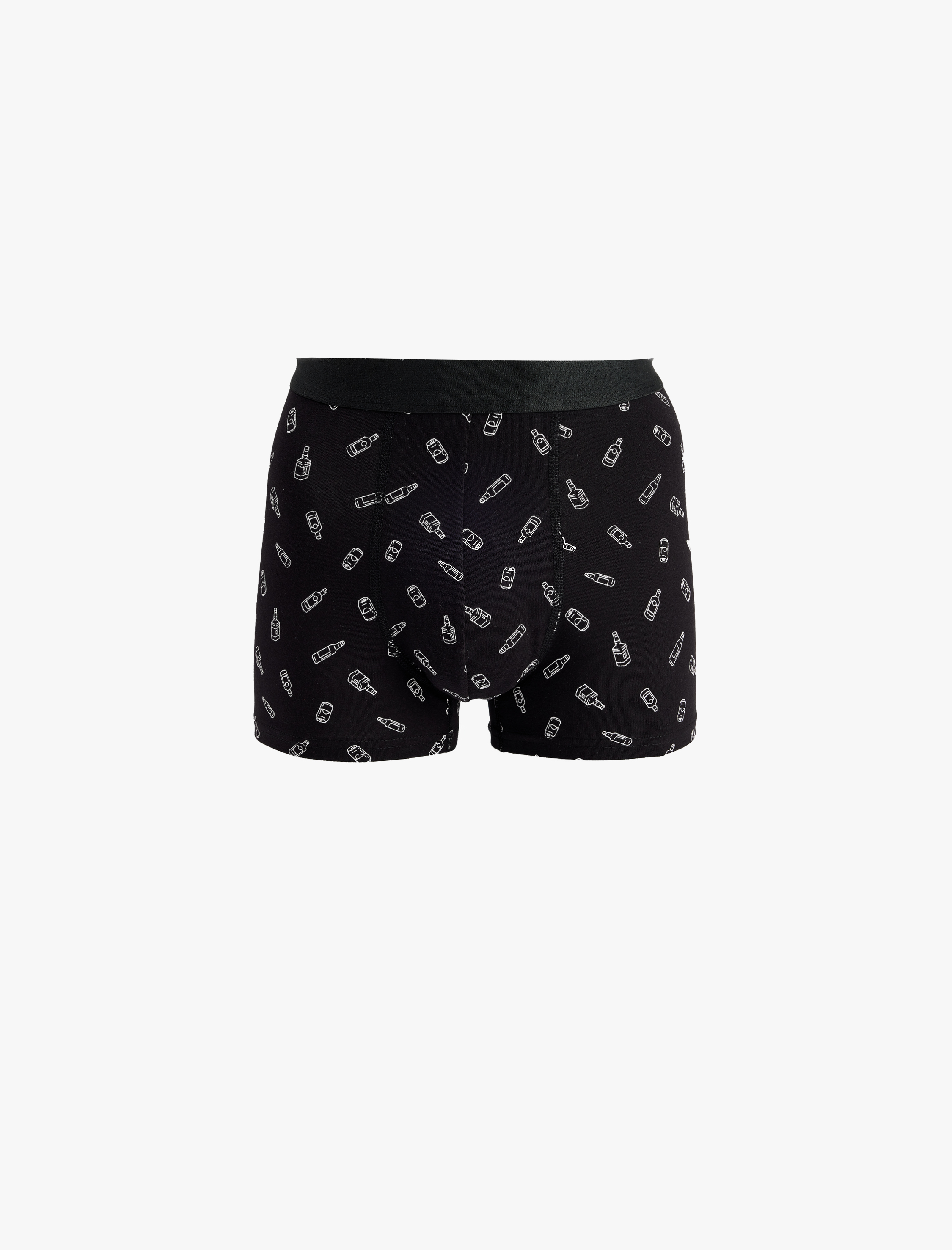   Pamuklu Desenli 3'lü Boxer Seti