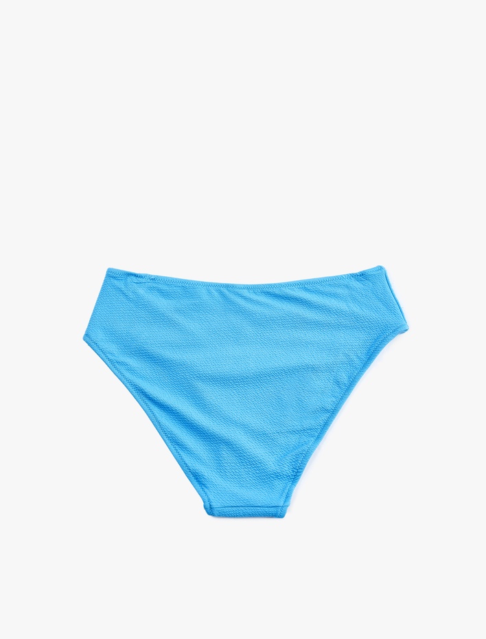  Yüksek Bel Dokulu Bikini Altı