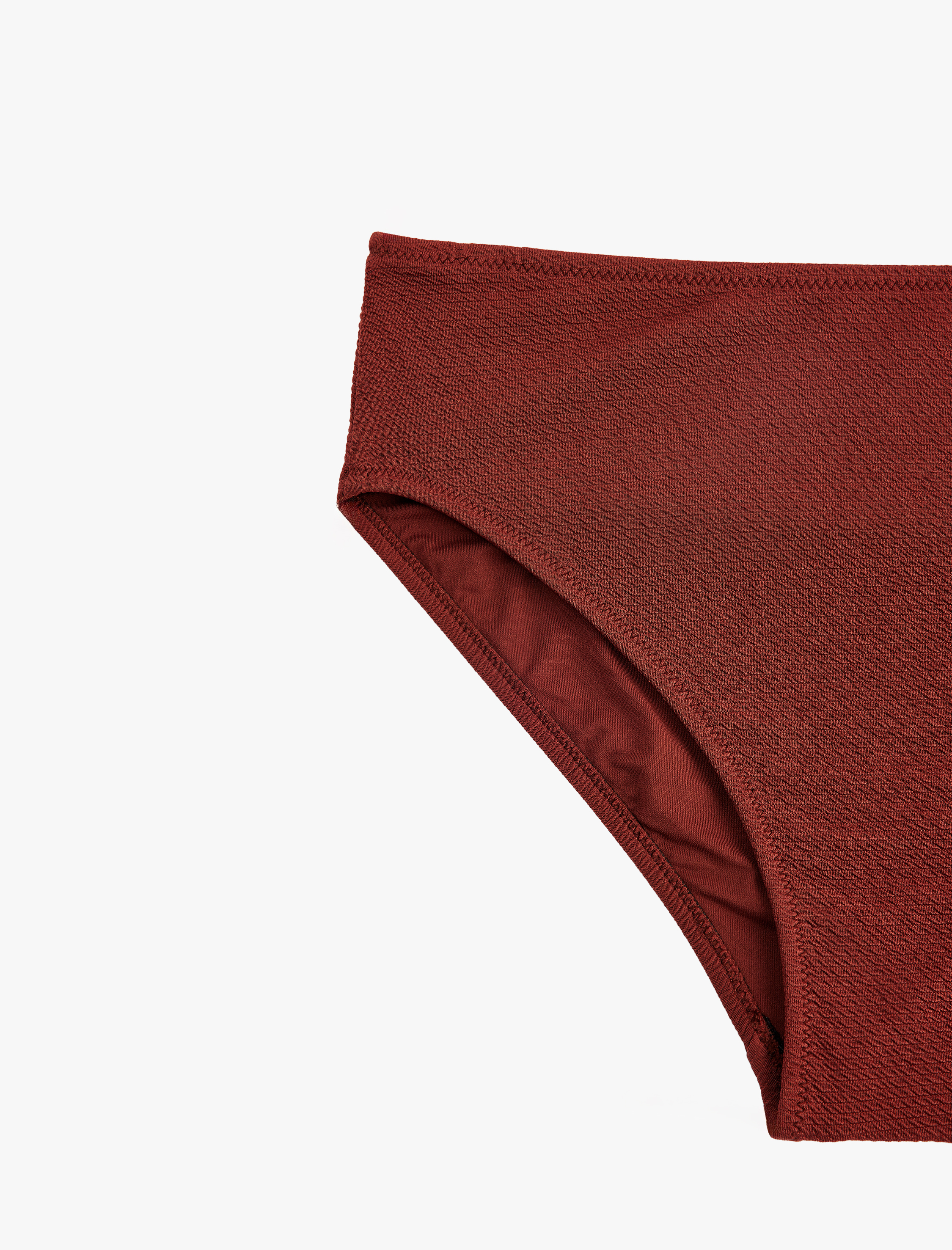   Yüksek Bel Dokulu Bikini Altı