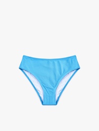 Yüksek Bel Dokulu Bikini Altı