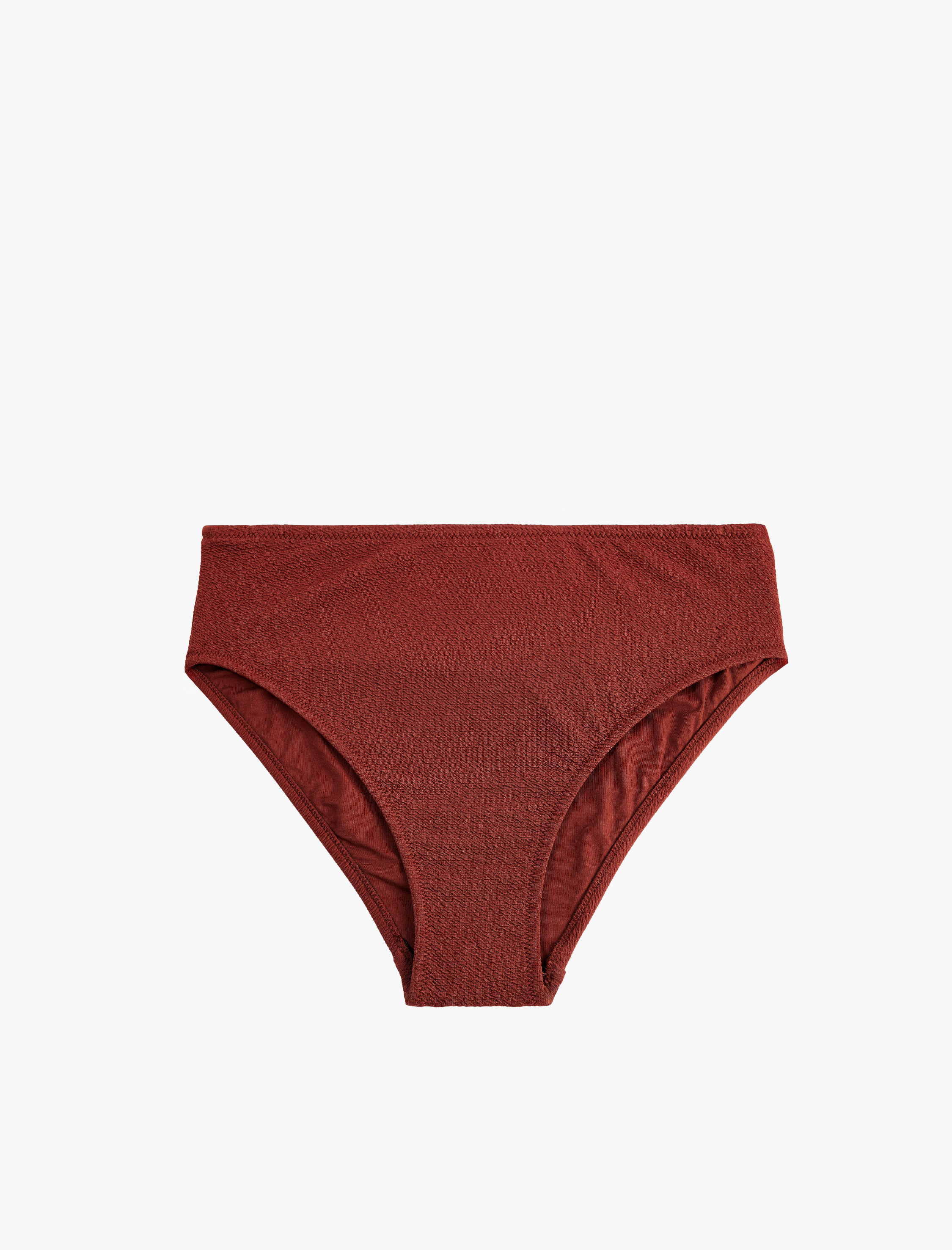   Yüksek Bel Dokulu Bikini Altı