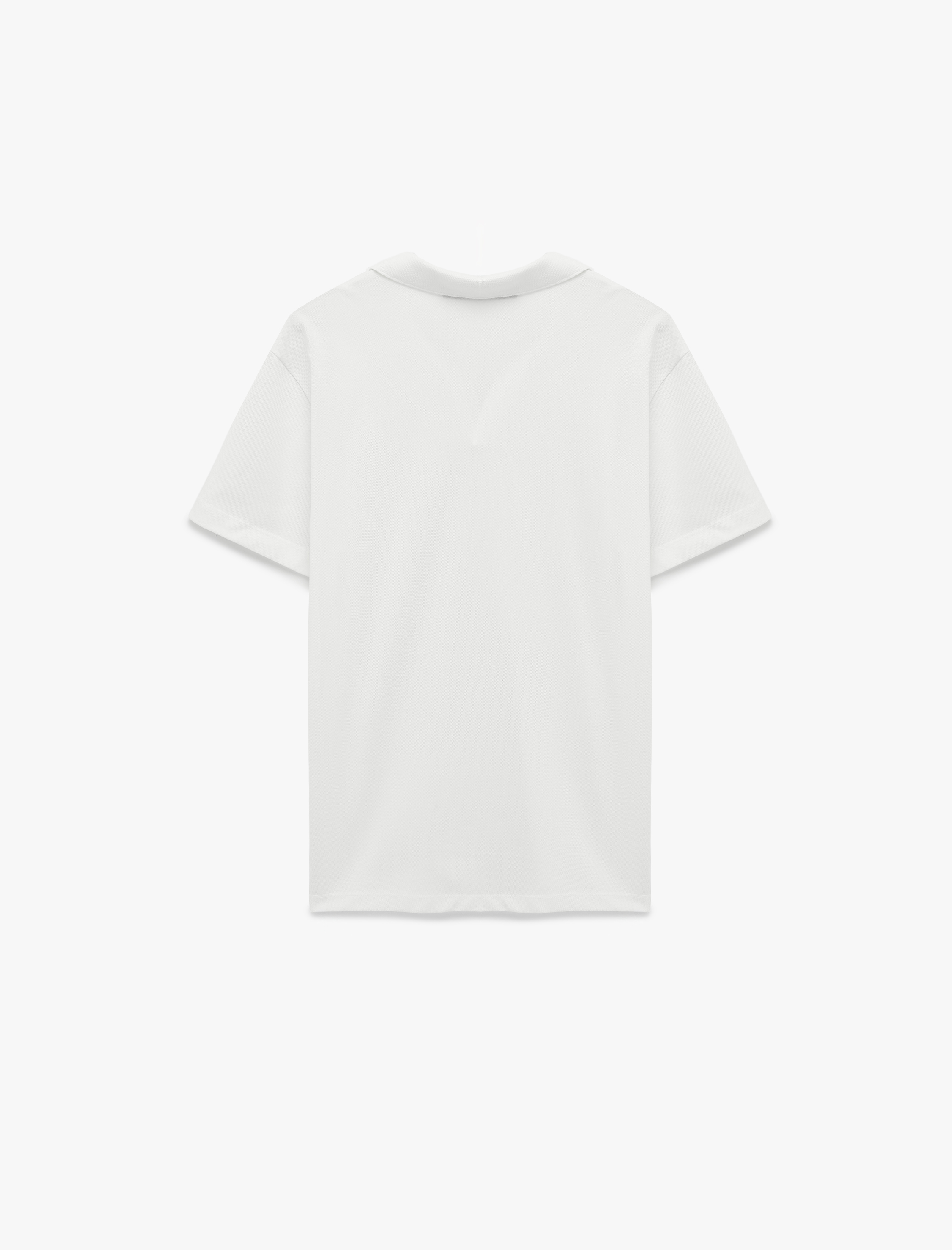   Regular Fit Pamuklu Pike Kumaş Kısa Kollu Polo Yaka Tişört