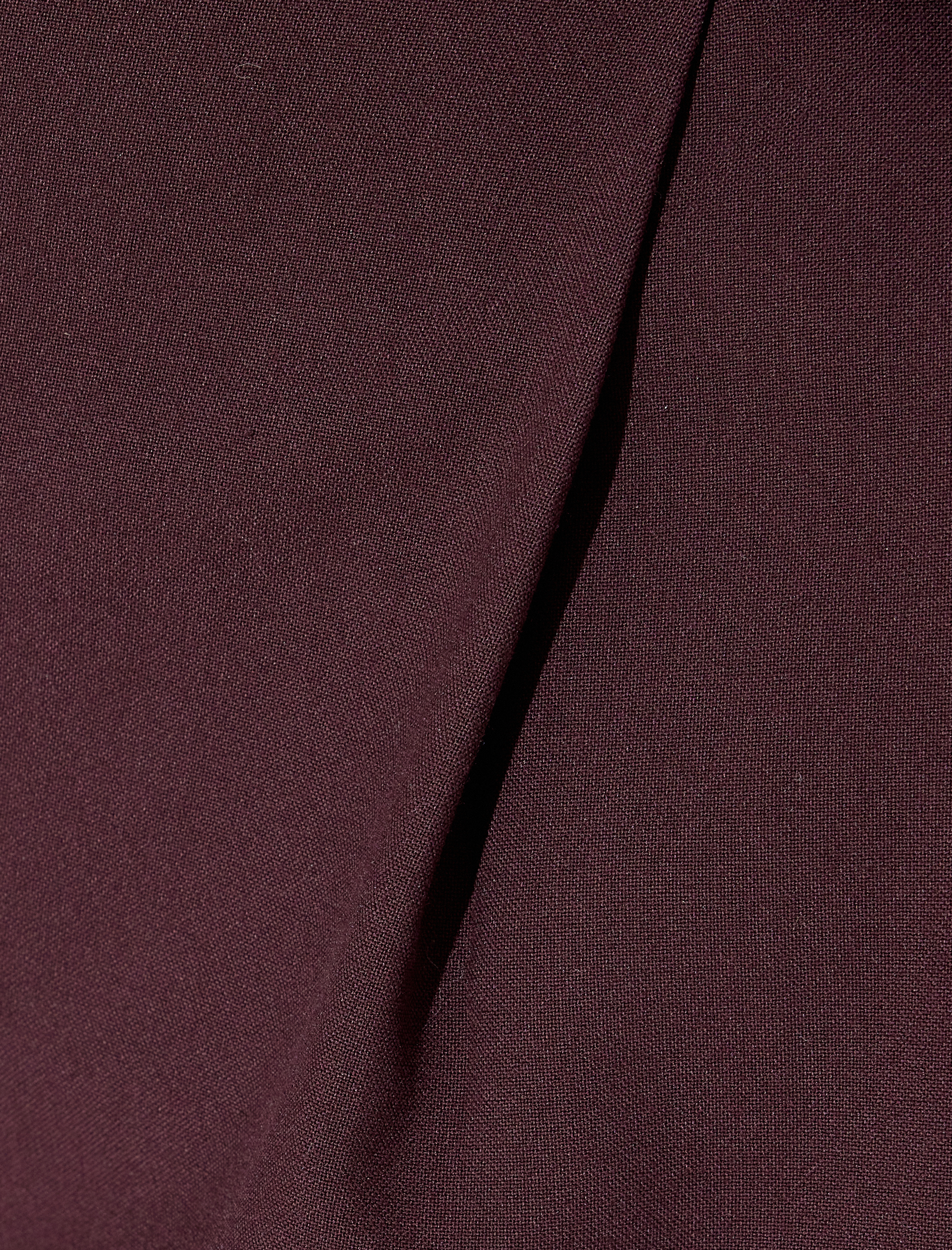   Viskon Kumaş Karışımlı Yüksek Bel Geniş Paça Cepli Kumaş Pantolon