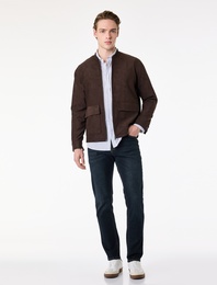 Normal Bel Pamuklu Slim Fit Jean Pantolon - Brad Jean