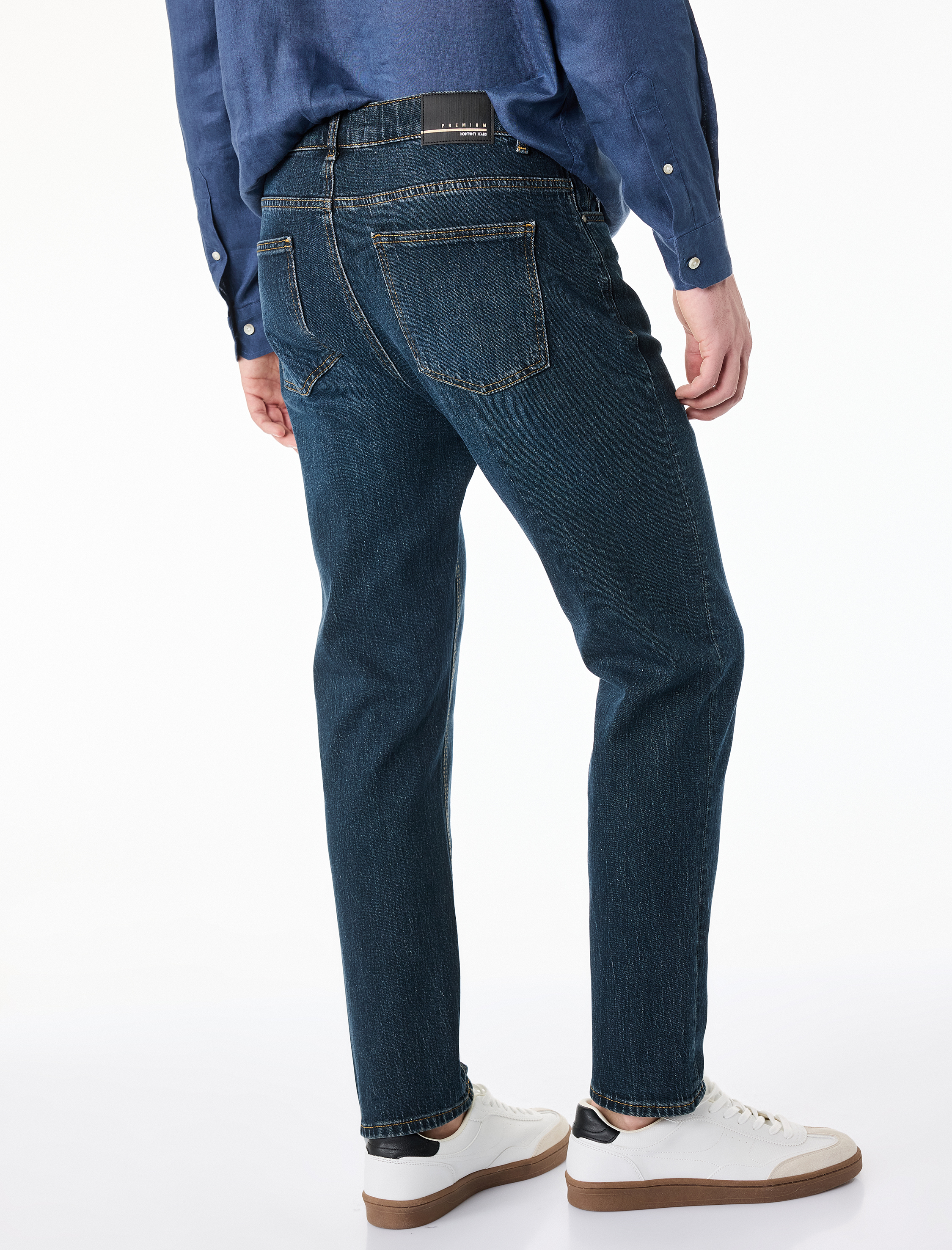   Regular Fit Pamuklu Tapered Jean Pantolon - Joe Jean