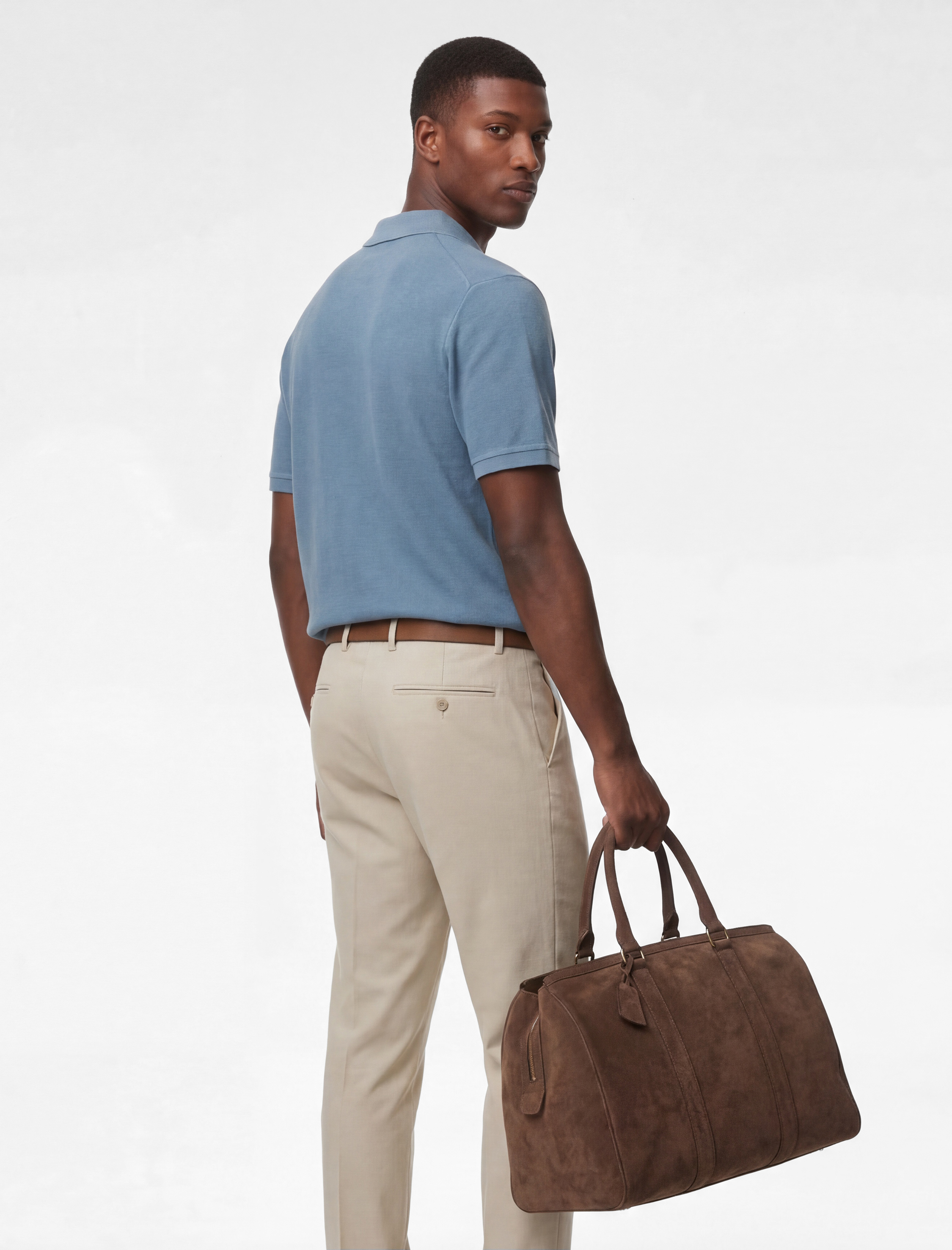   Regular Fit Kısa Kollu Pamuklu Polo Yaka Tişört