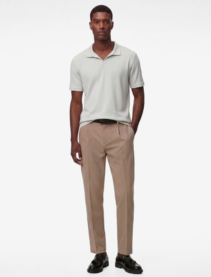  Regular Fit Kısa Kollu Pamuklu Polo Yaka Tişört