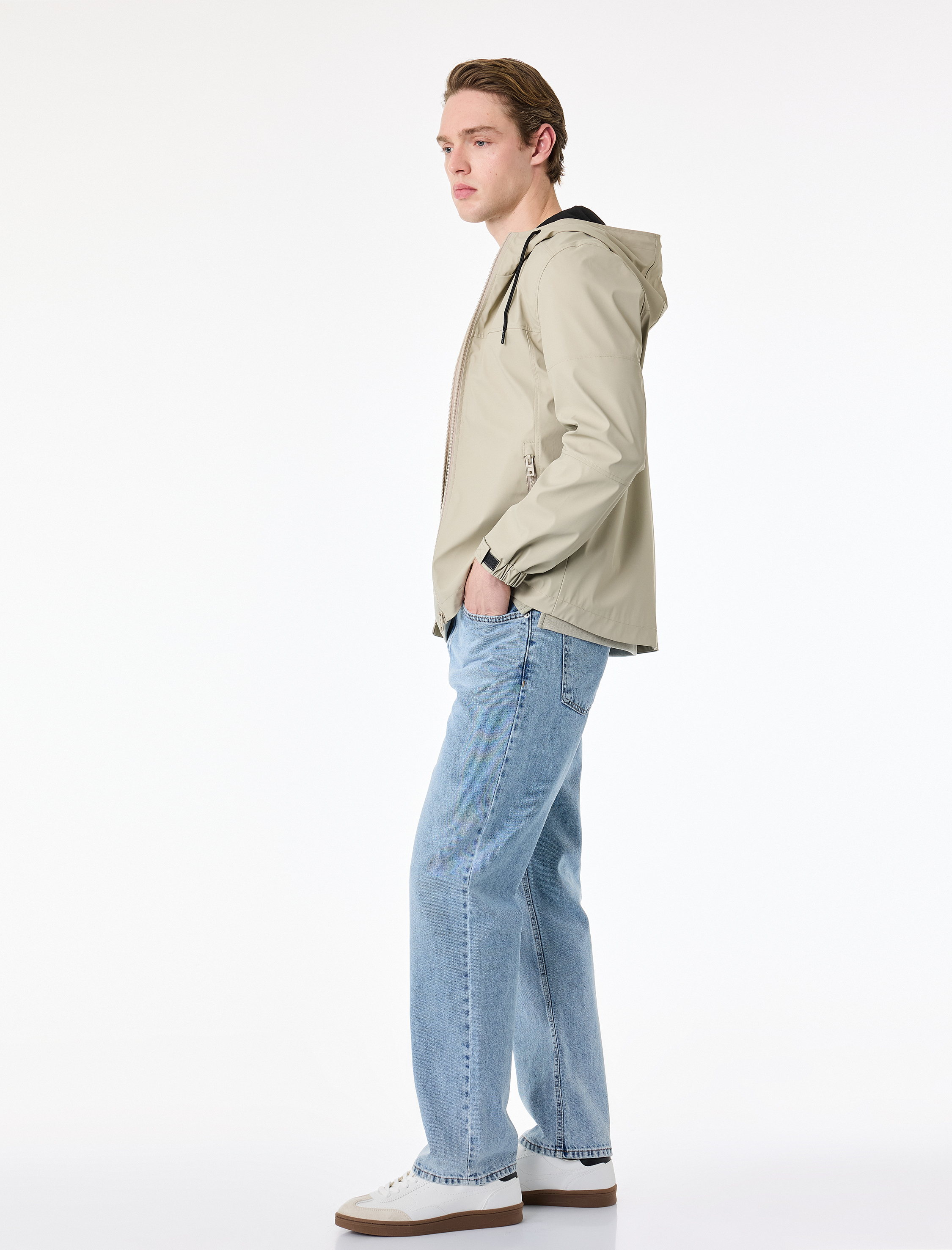   Pamuklu 5 Cepli Normal Bel Vintage Straight Fit Jean Pantolon