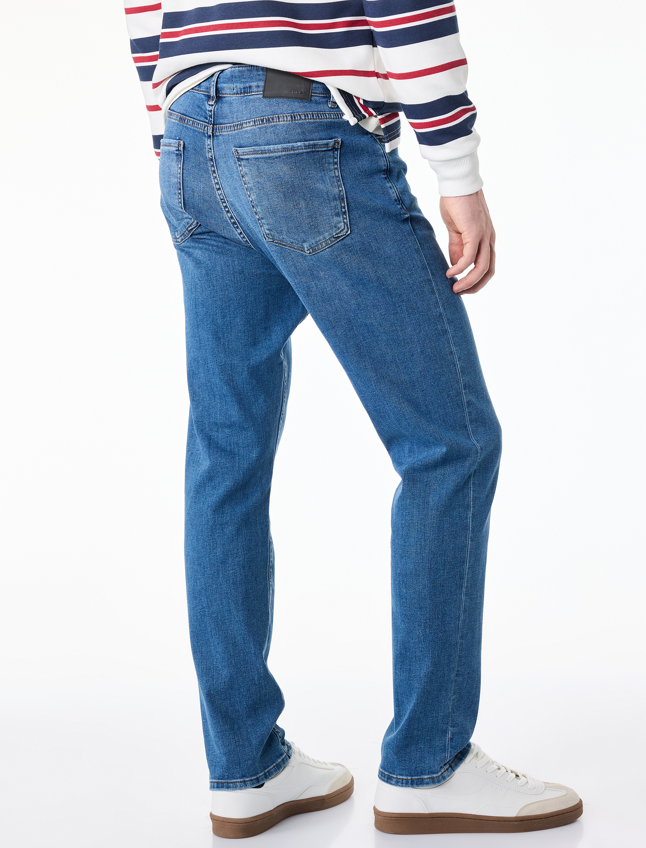   Normal Bel Pamuklu Slim Fit Jean Pantolon - Brad Jean
