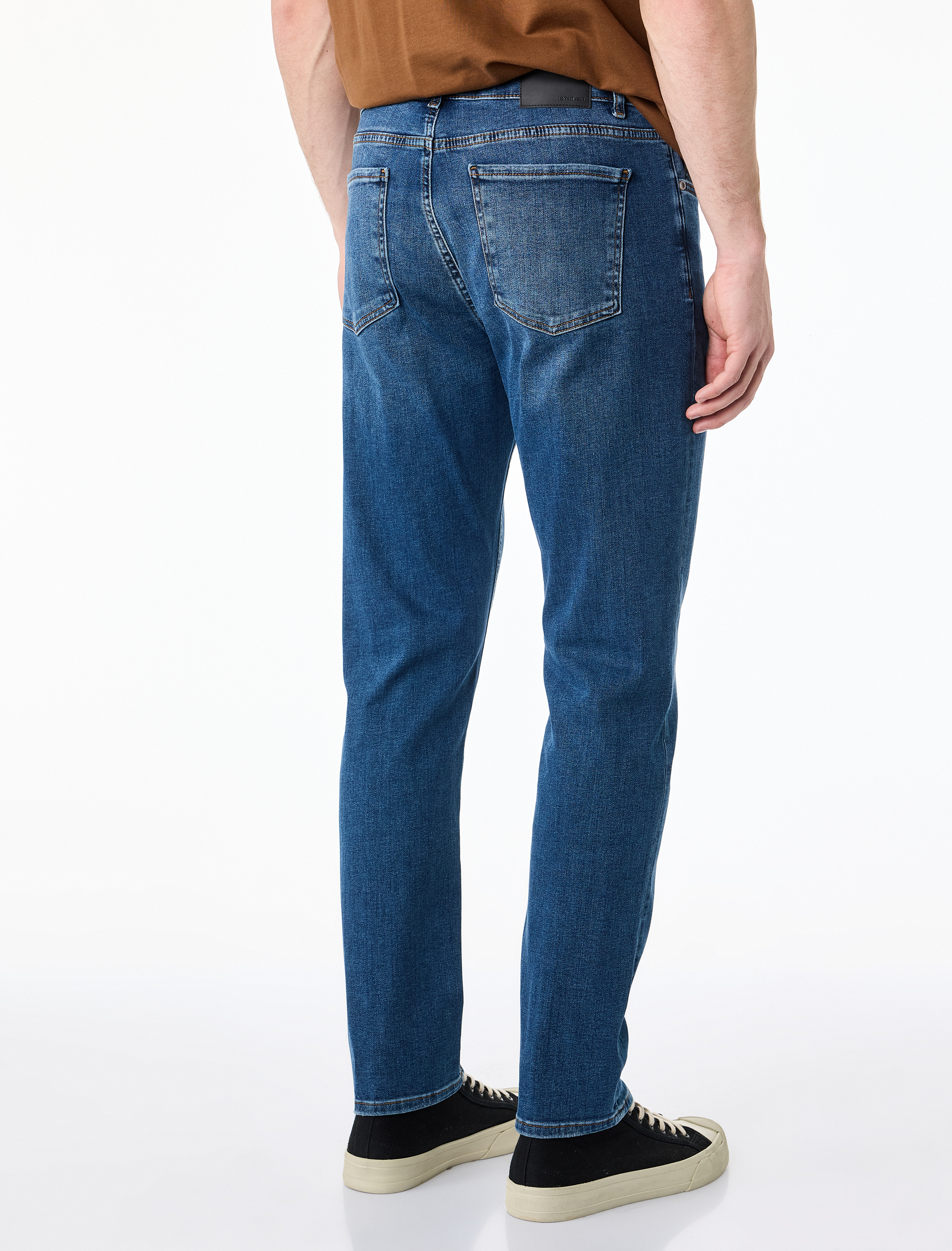   Normal Bel Pamuklu Slim Fit Jean Pantolon - Brad Jean