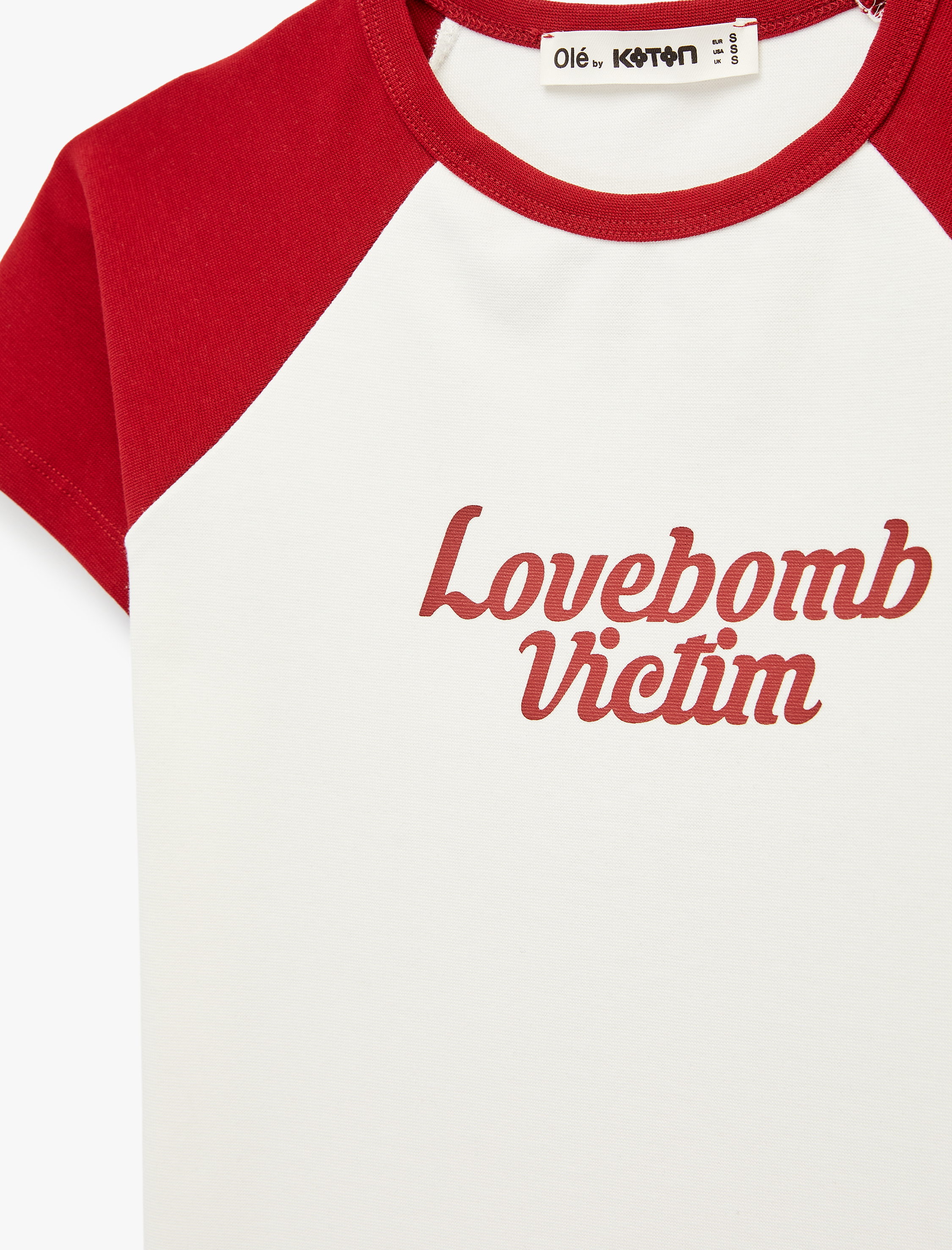   Slim Fit Kısa Kollu Bisiklet Yaka Pamuklu Baskılı Tişört