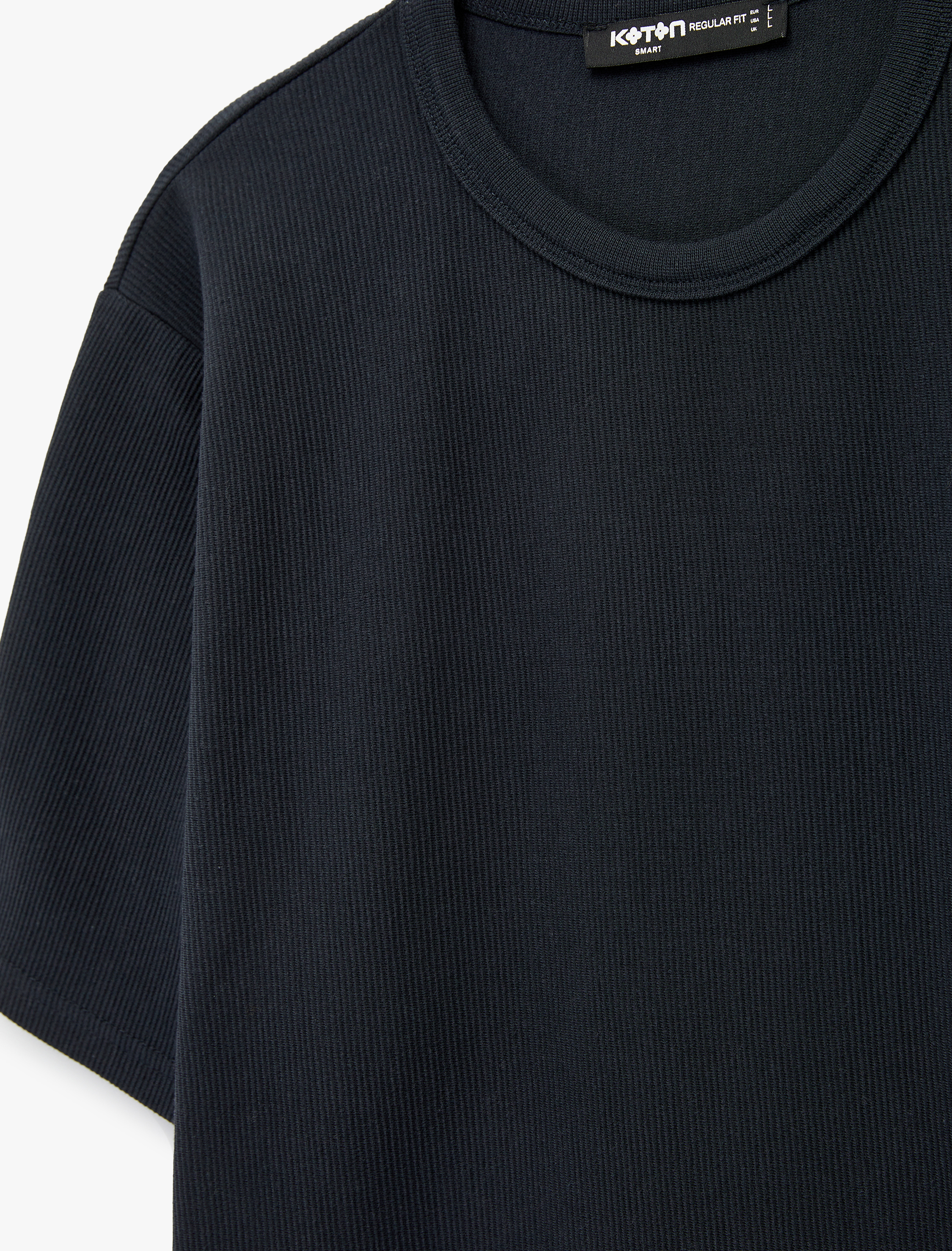   Pamuklu Regular Fit Kısa Kollu Bisiklet Yaka Basic Tişört