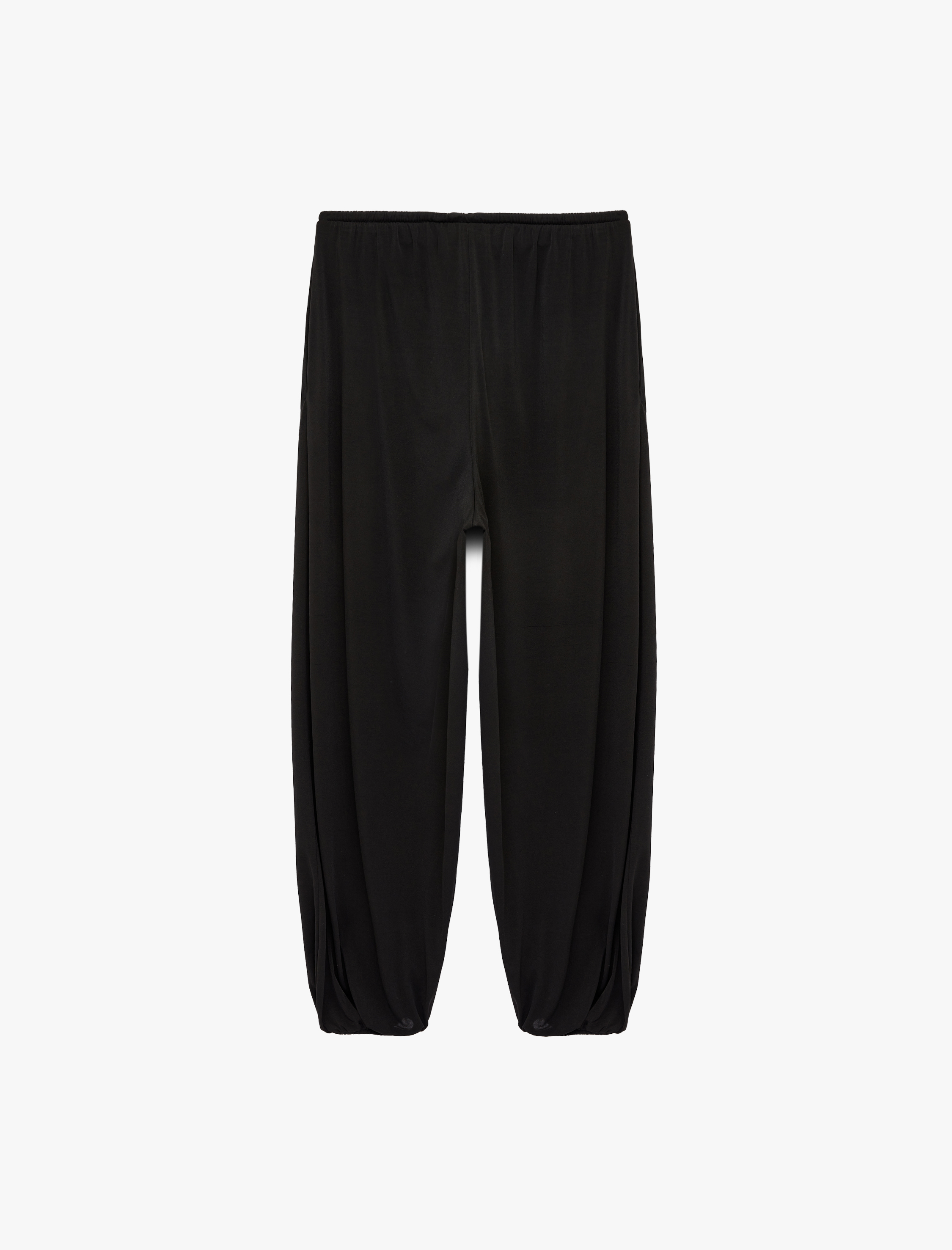   Rahat Kalıp Beli Lastikli Bağlamalı Cepli Balon Pantolon