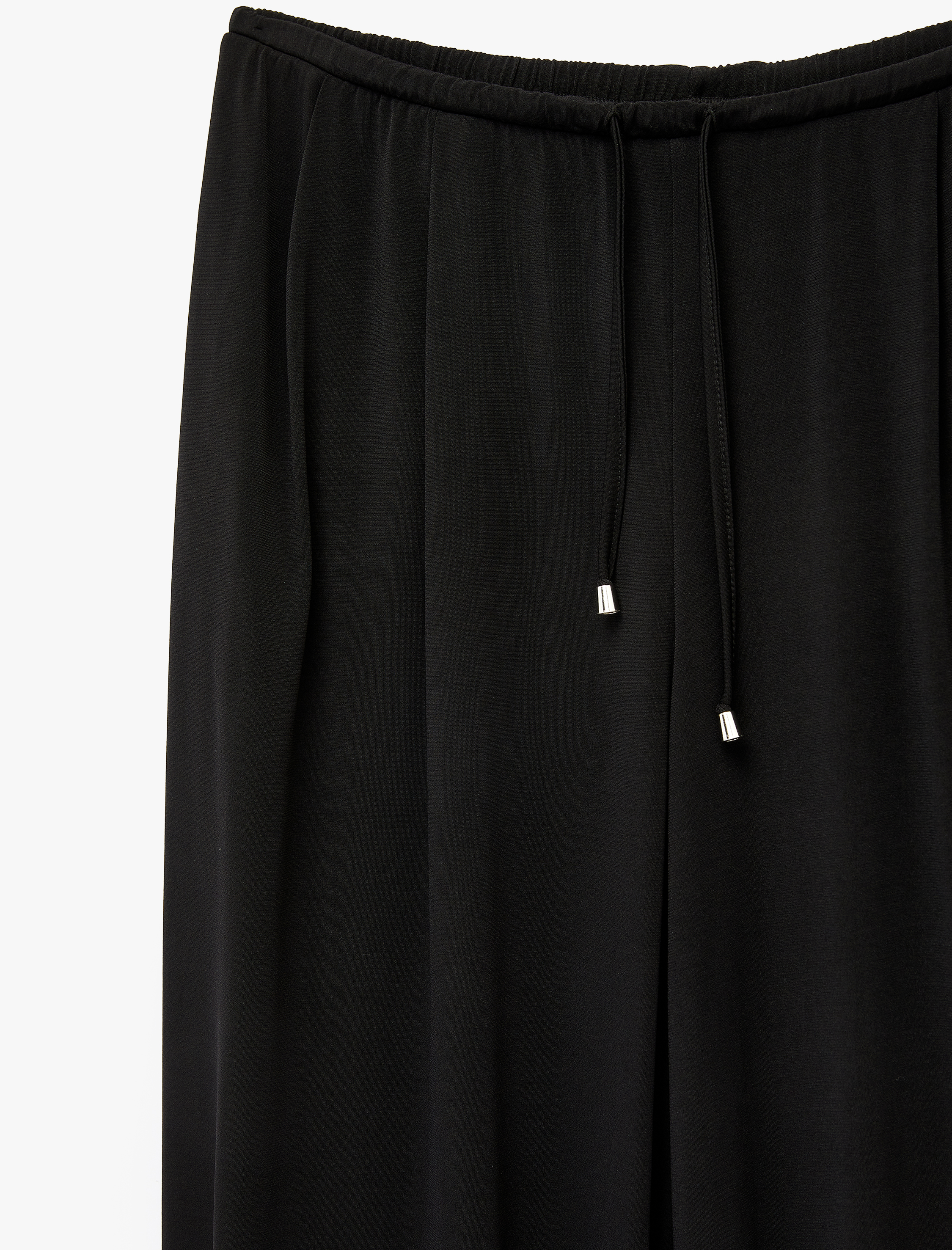   Rahat Kalıp Beli Lastikli Bağlamalı Cepli Balon Pantolon