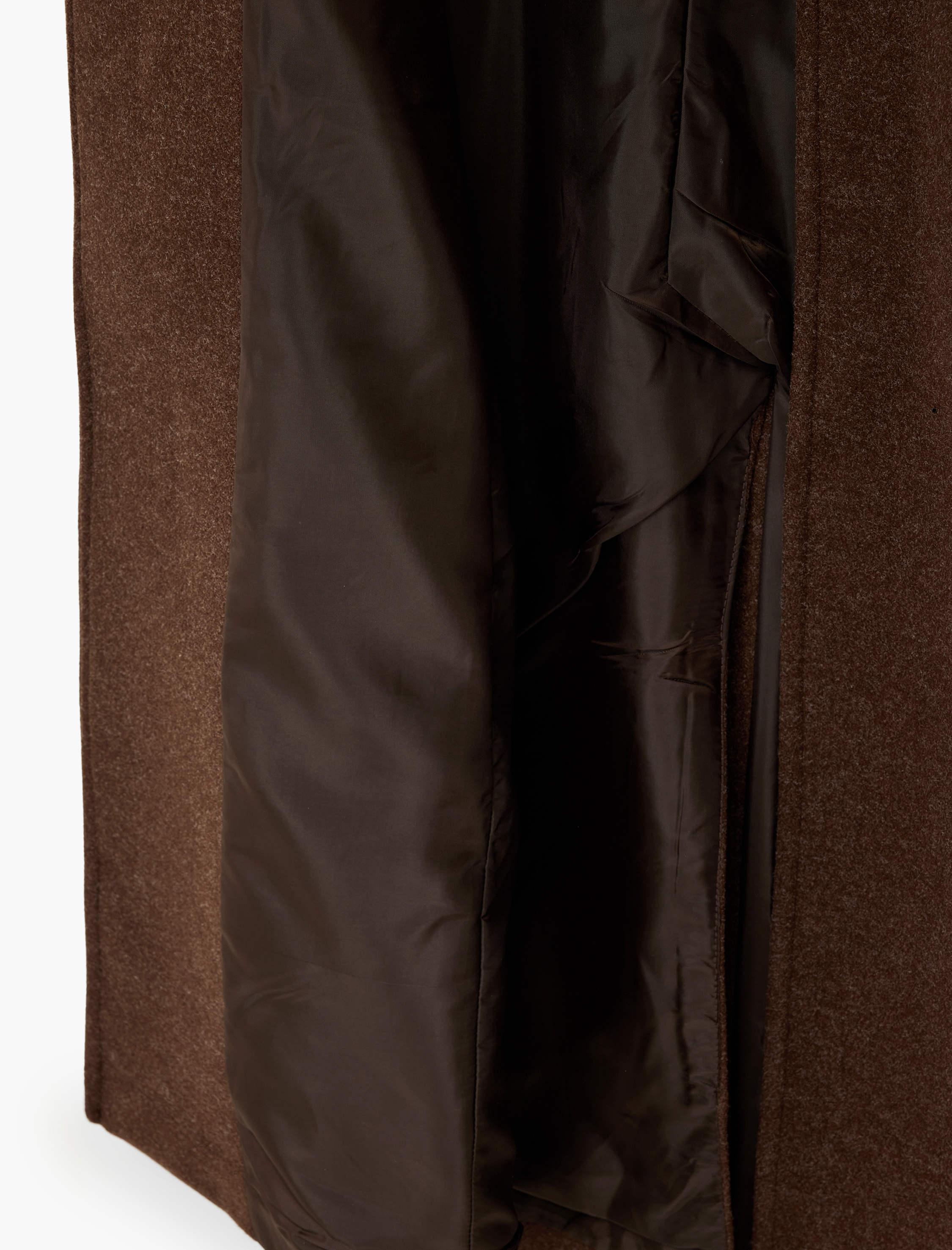   Koton X Şahika Ercümen - Atkılı Kaban Kaşe Uzun Düğmeli Cepli