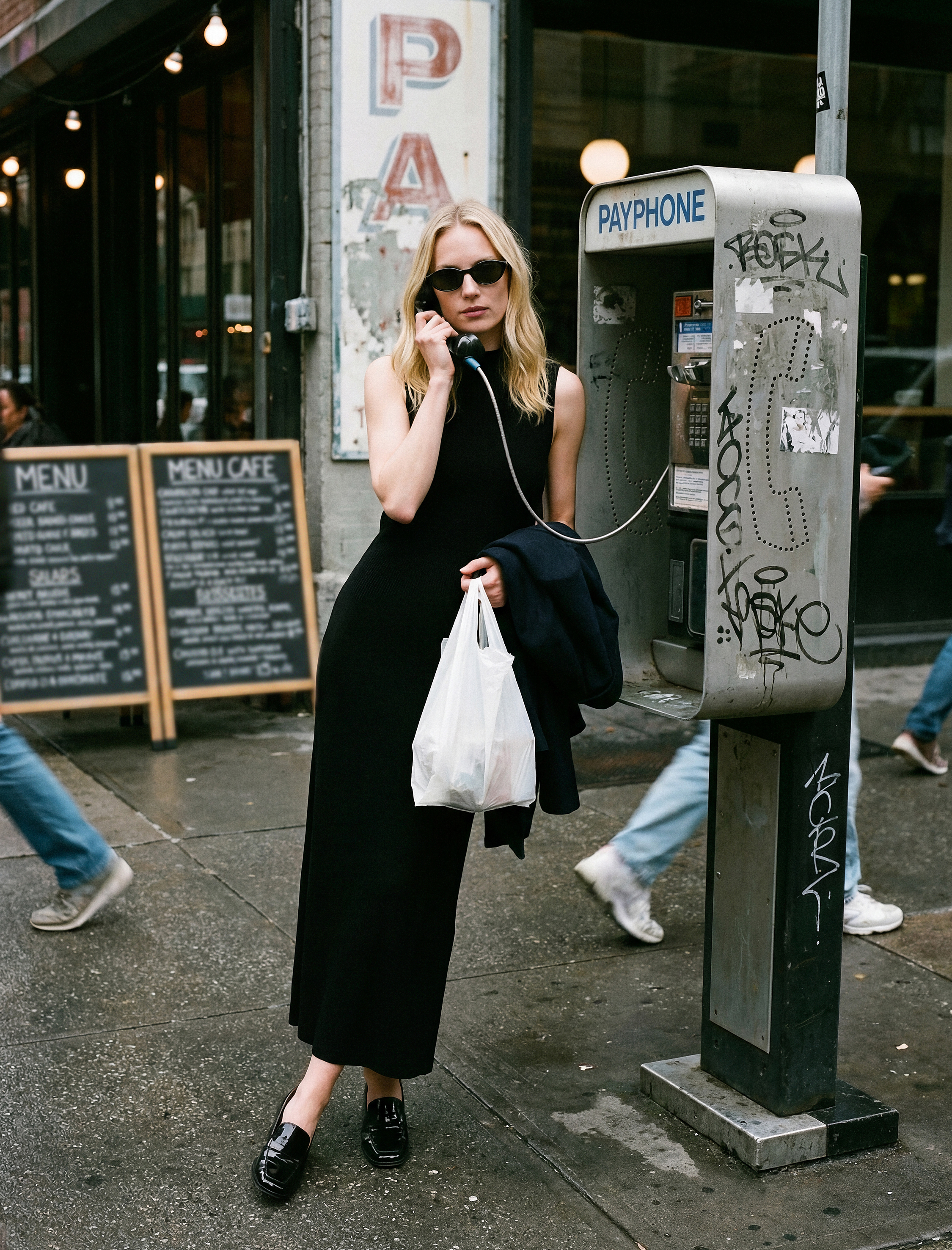   Dik Yaka Viskon Kolsuz Triko Elbise