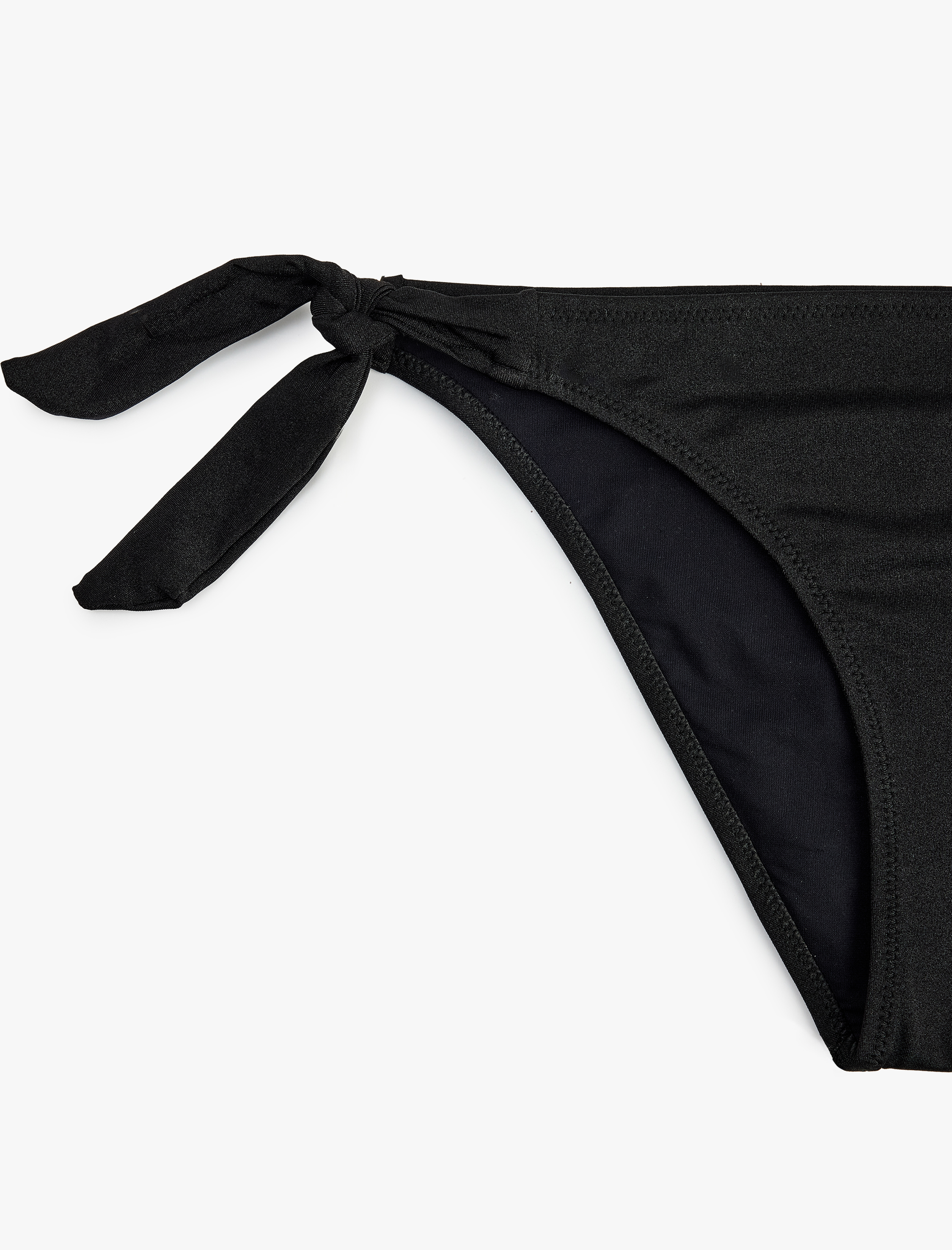   Yanları Fiyonklu Bağlamalı Parlak Bikini Altı