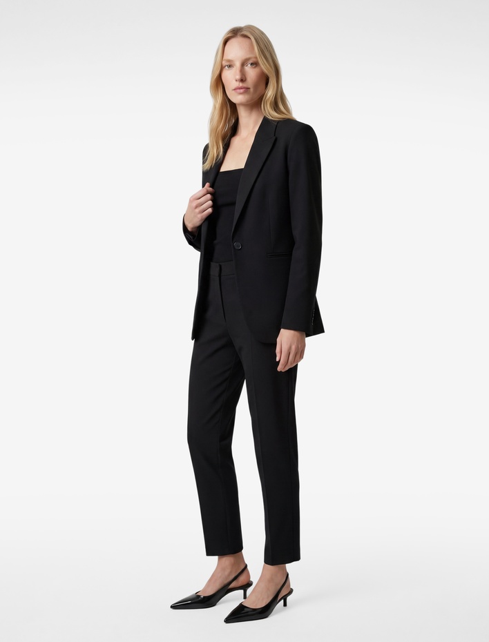  Regular Fit Cep Detaylı Normal Bel Düz Paça Kumaş Pantolon