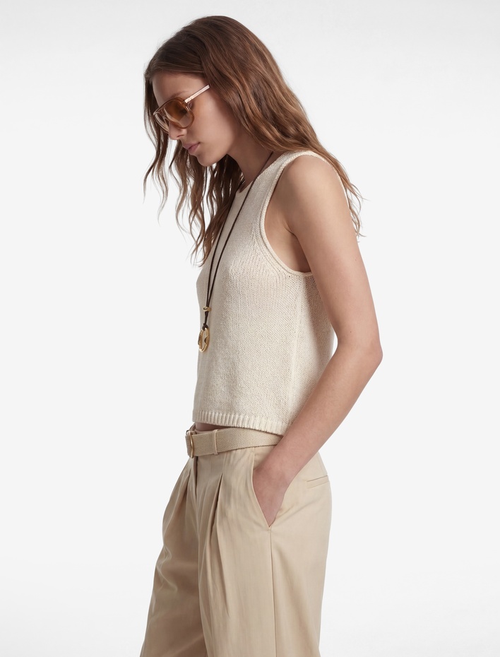  Regular Fit Kolsuz Bisiklet Yaka Triko Atlet