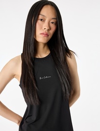 Kolsuz Bisiklet Yaka Baskılı Spor Atlet