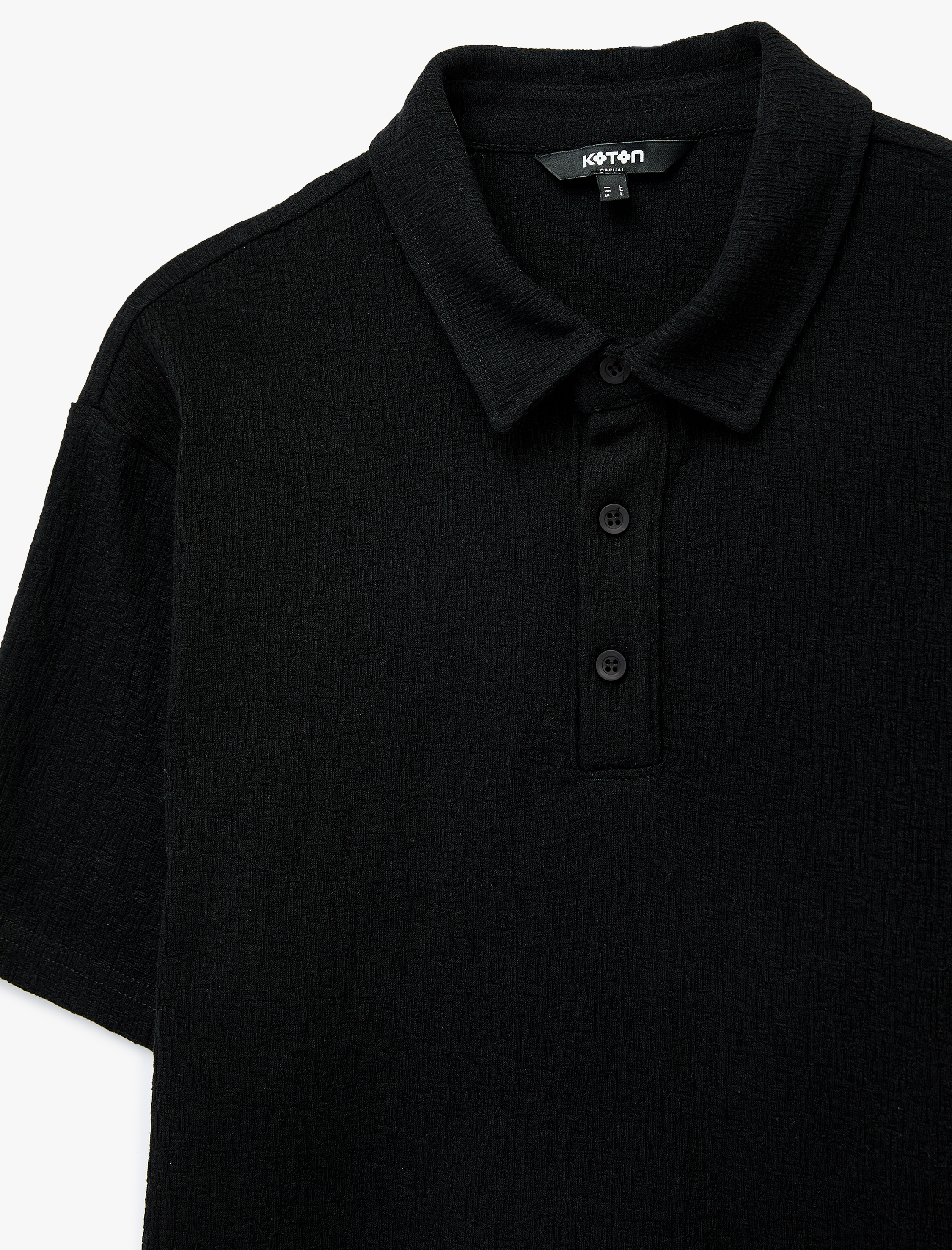   Regular Fit Kısa Kollu Düğmeli Polo Yaka Tişört