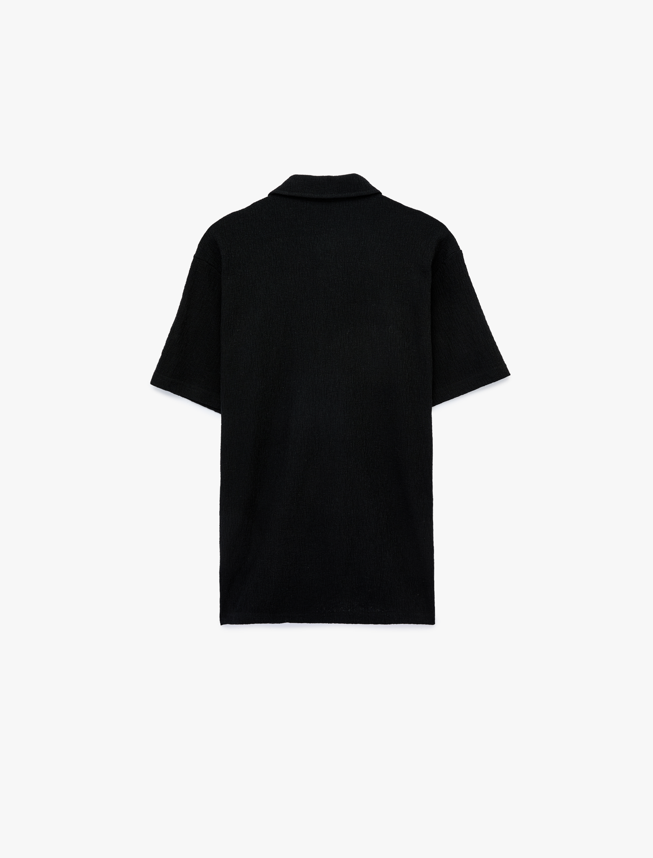   Regular Fit Kısa Kollu Düğmeli Polo Yaka Tişört