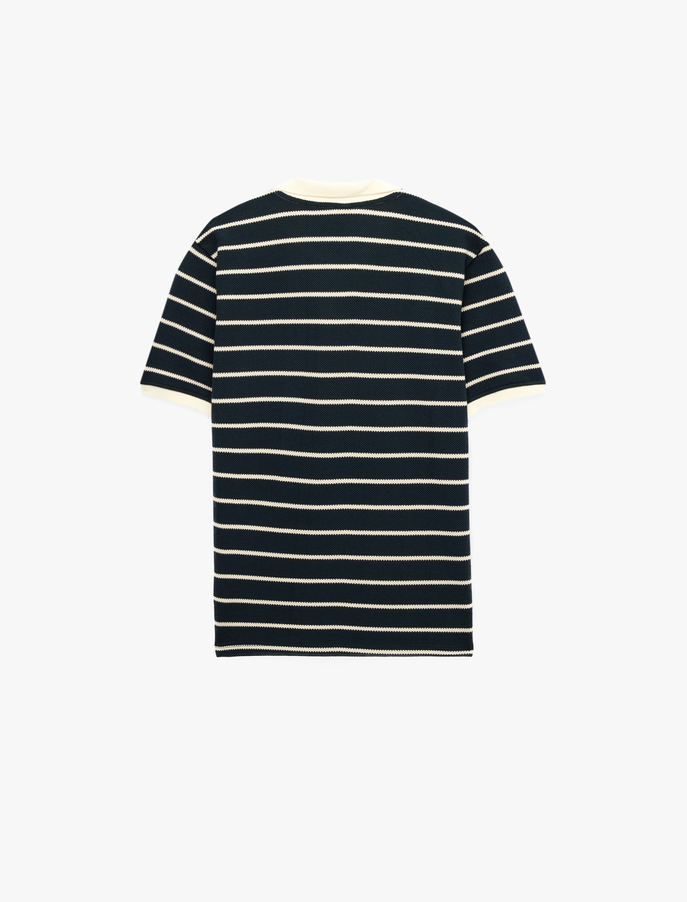   Pamuklu Regular Fit Kısa Kollu Çizgili Polo Yaka Tişört