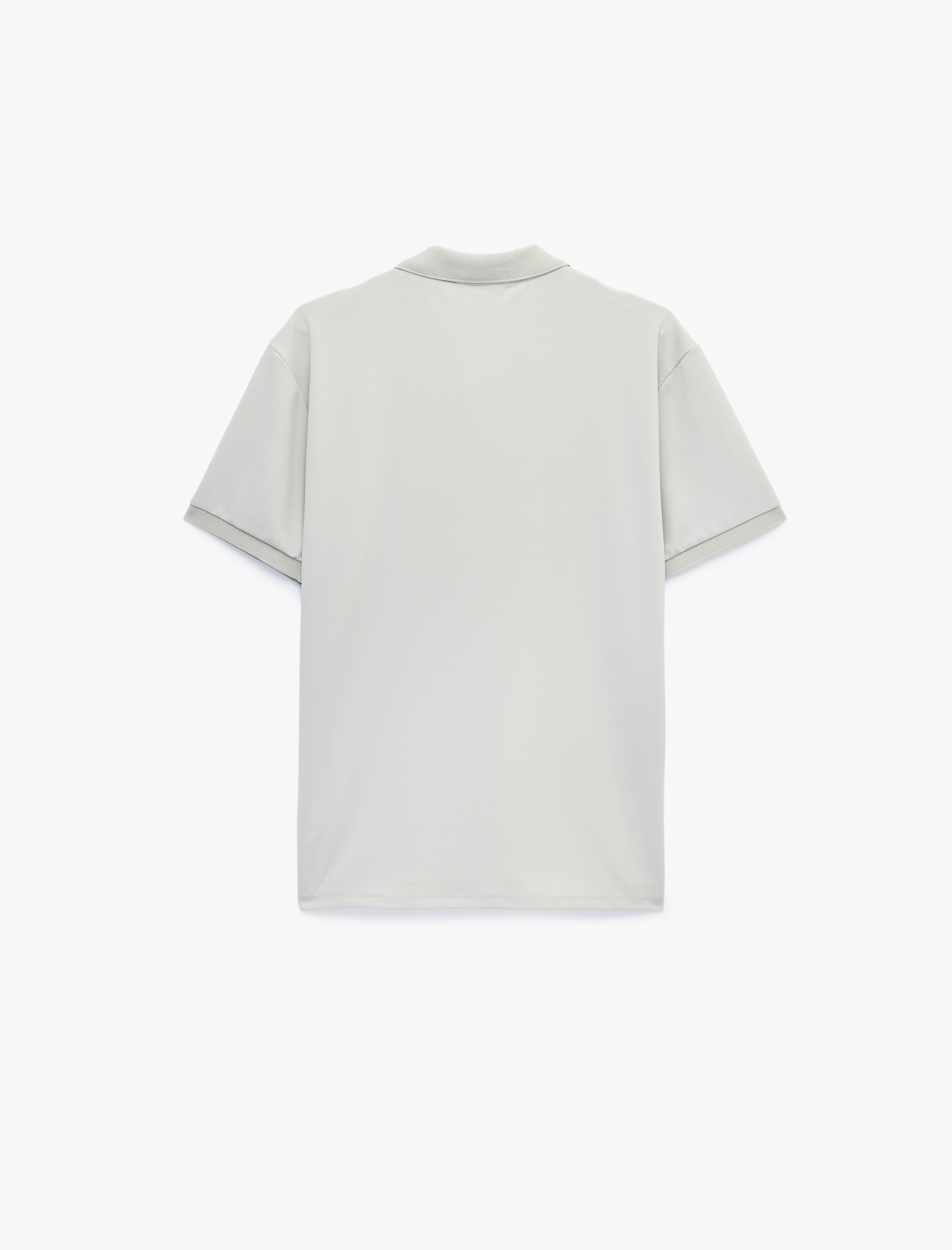   Kısa Kollu Düğmeli Polo Yaka Slim Fit Tişört