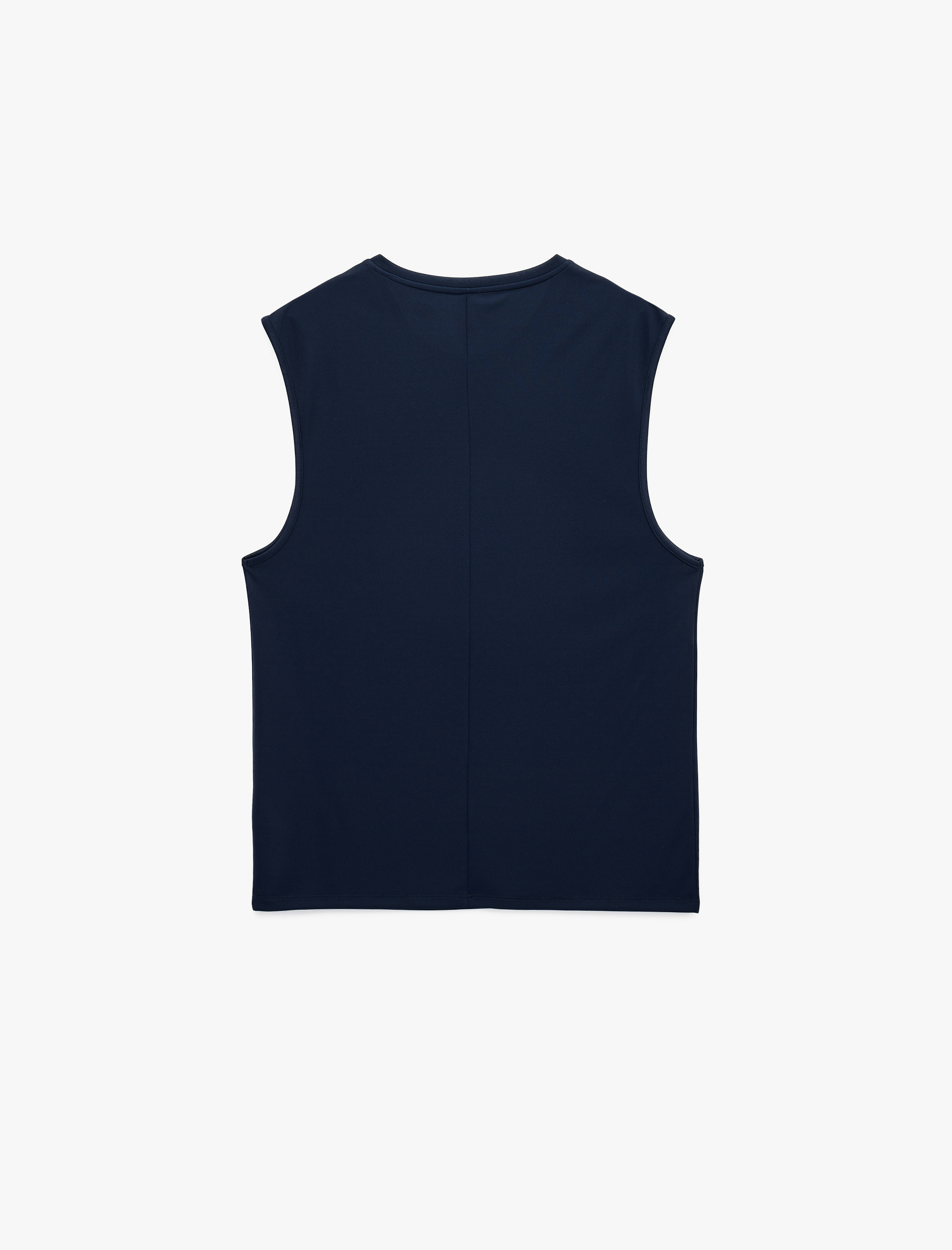   Straight Fit Kolsuz Bisiklet Yaka Baskılı Sporcu Atleti