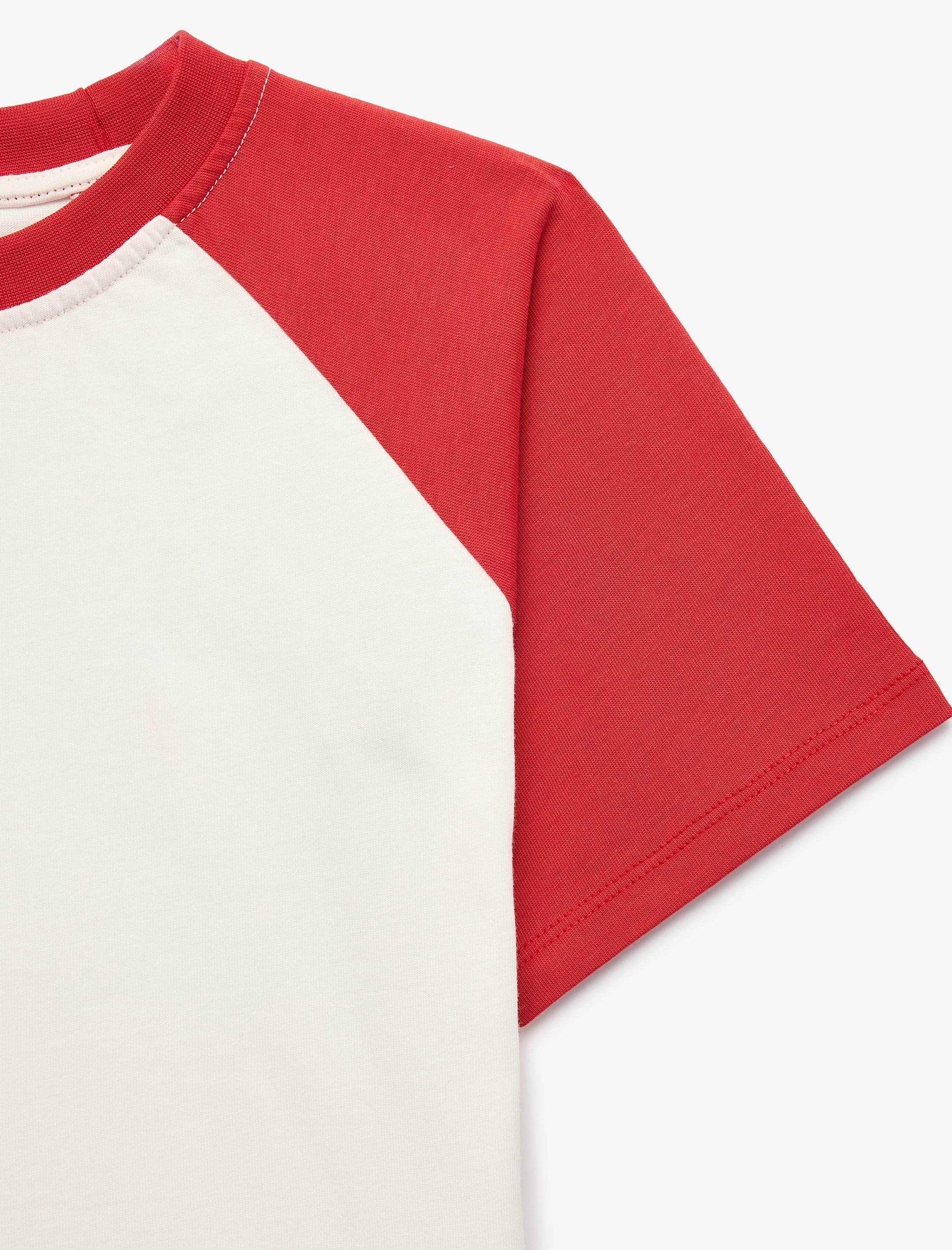  Erkek Çocuk Bisiklet Yaka Kısa Kollu Pamuklu Tişört