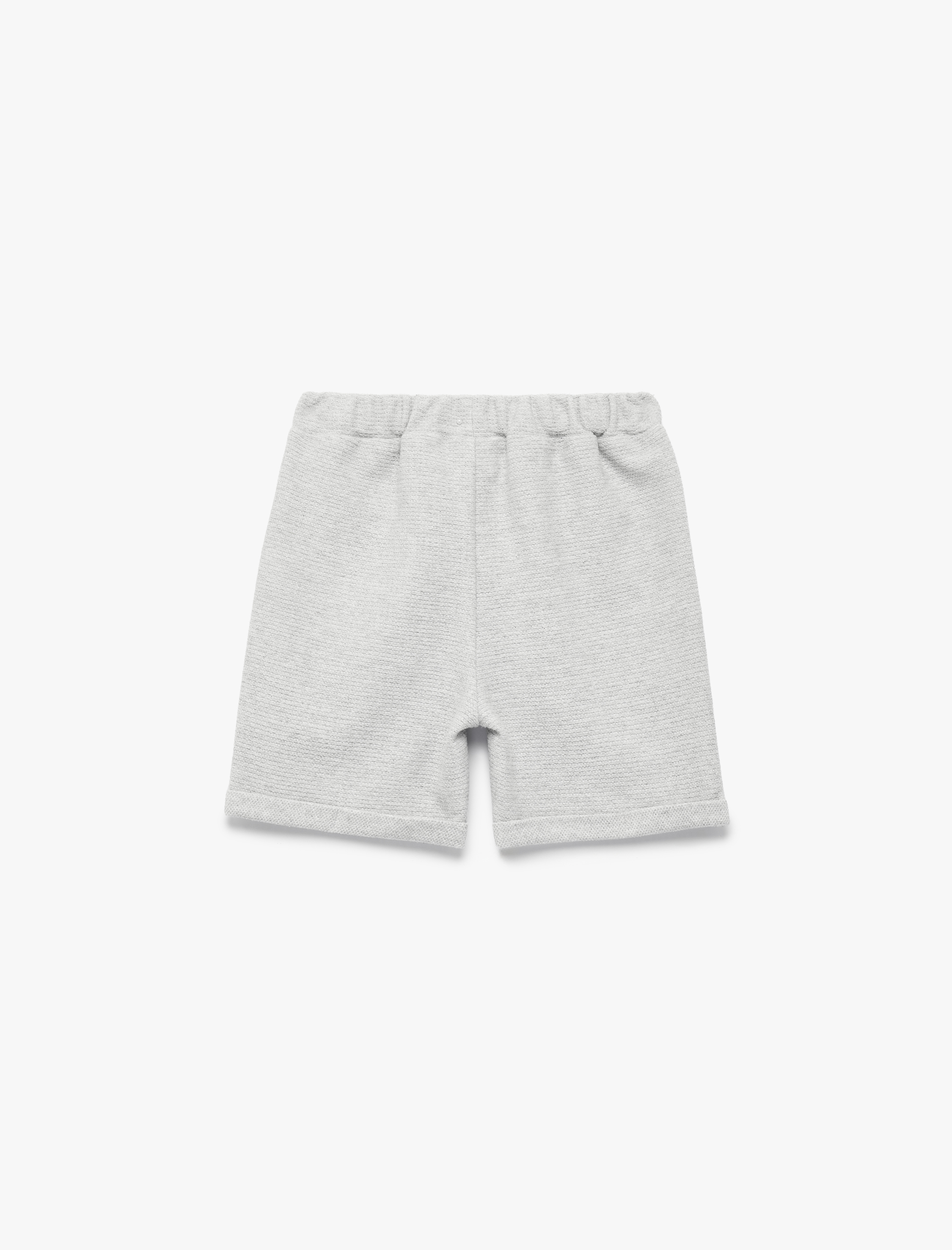  Erkek Bebek Beli Bağcıklı Pamuk Karışımlı Basic Şort