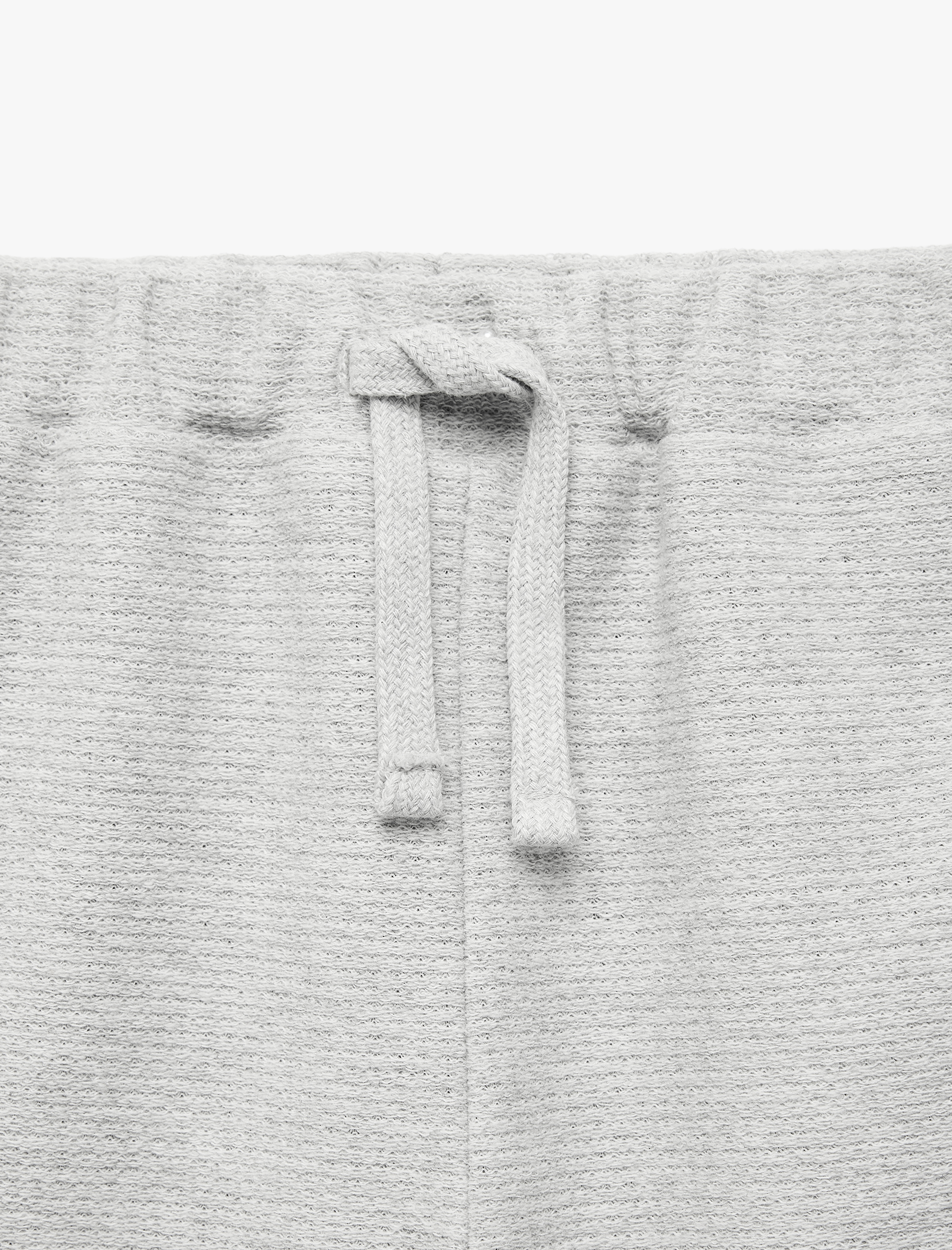  Erkek Bebek Beli Bağcıklı Pamuk Karışımlı Basic Şort