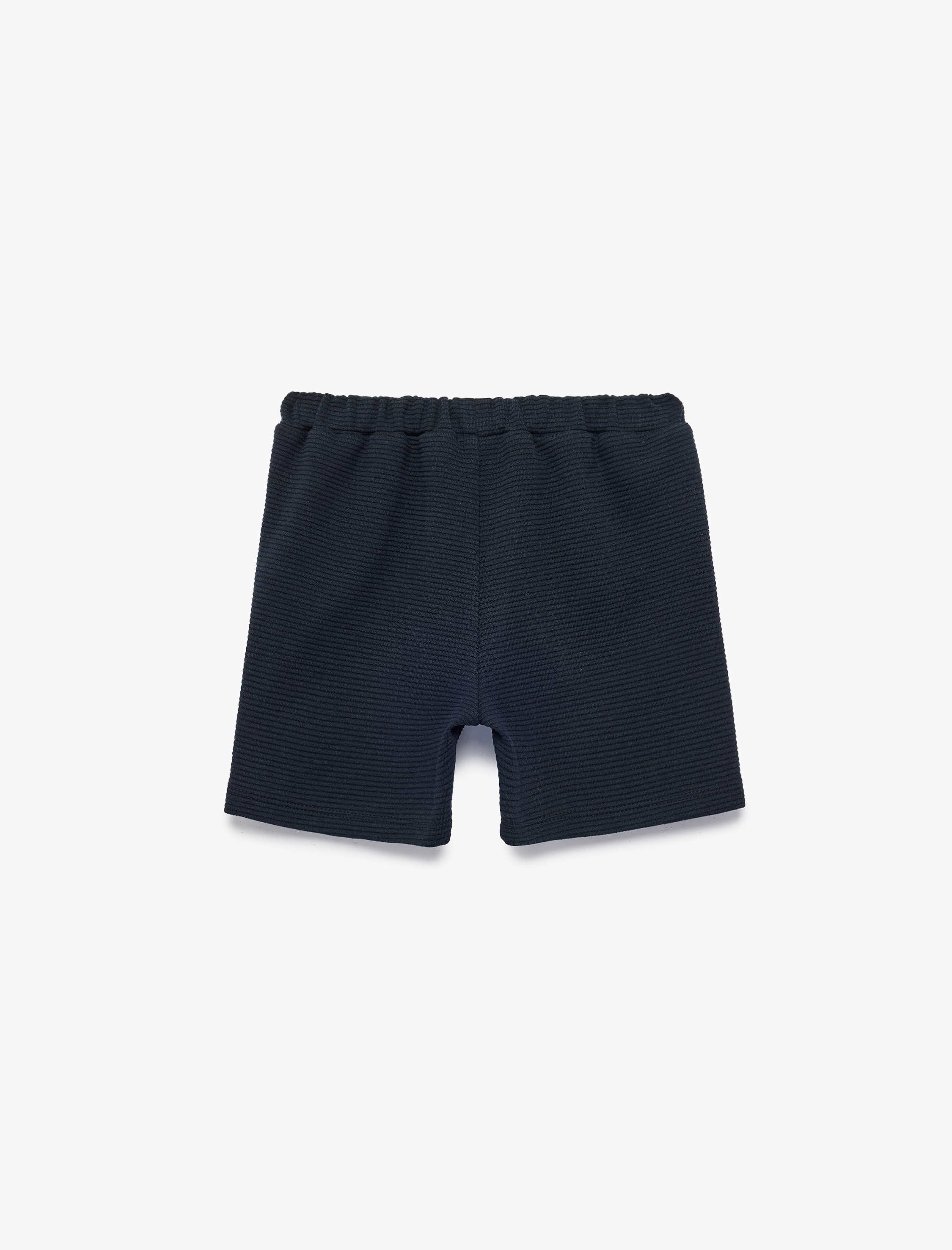  Erkek Bebek Pamuklu Beli Lastikli Basic Şort
