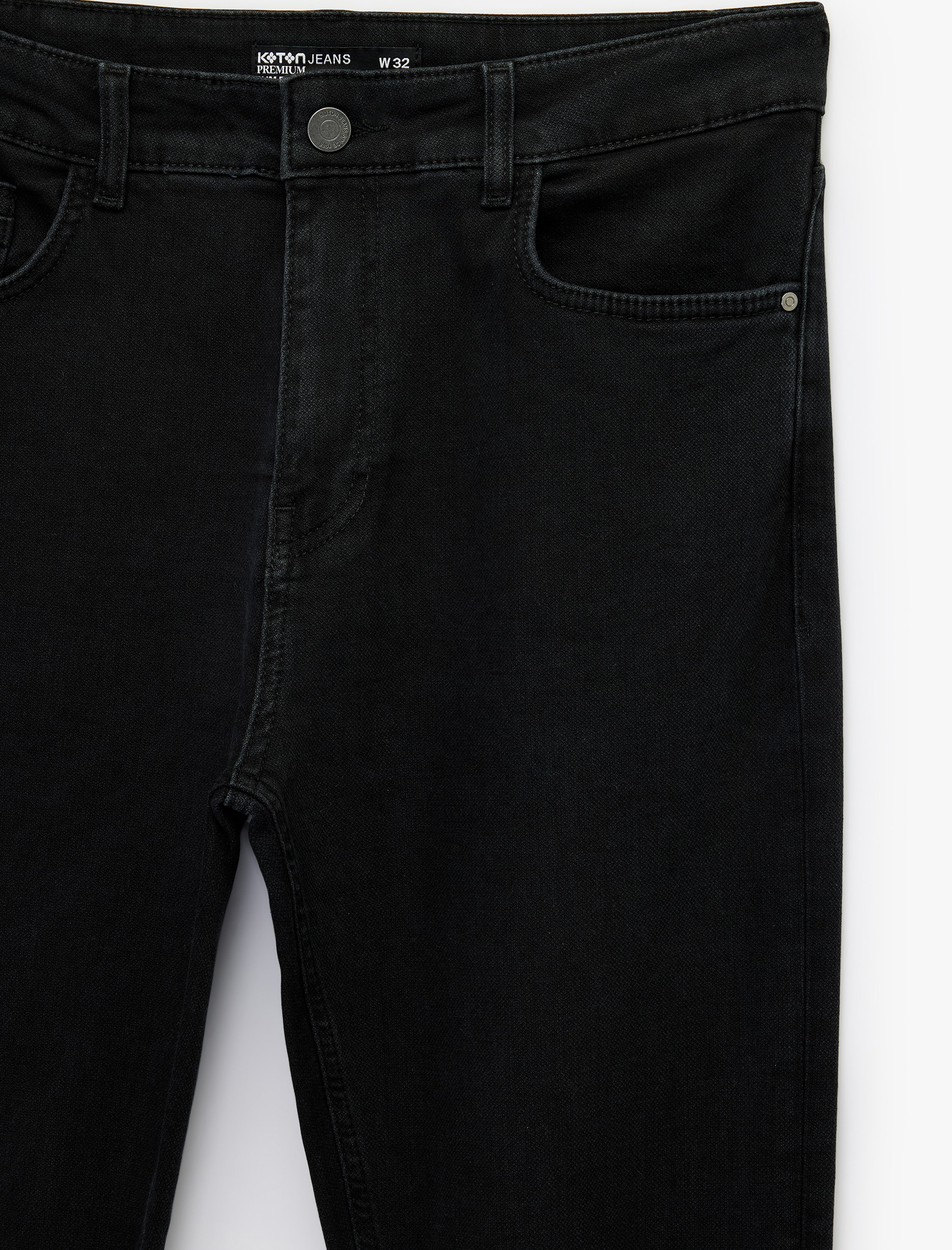   Normal Bel Cepli Pamuklu Slim Fit Jean Pantolon - Brad Jean