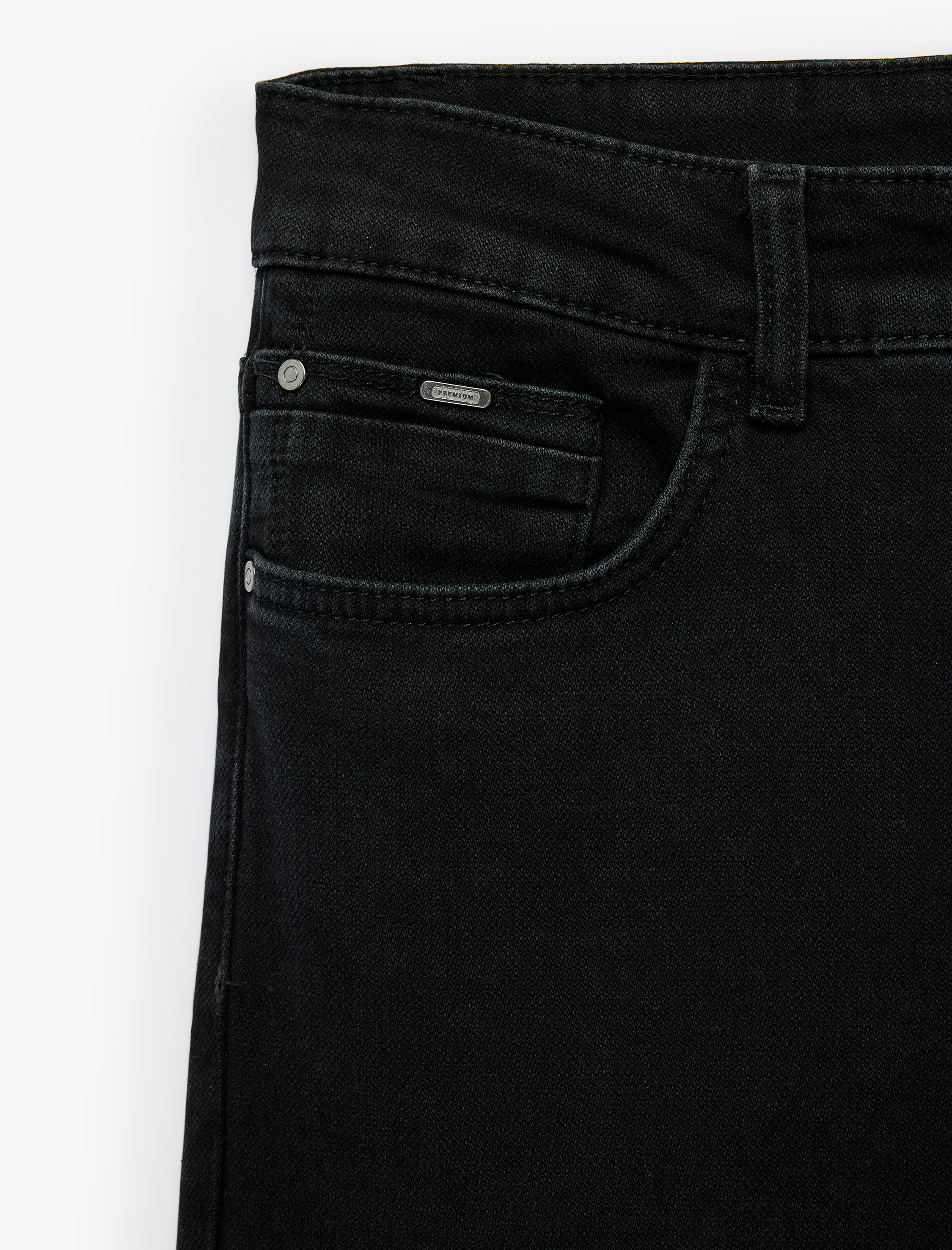   Normal Bel Cepli Pamuklu Slim Fit Jean Pantolon - Brad Jean