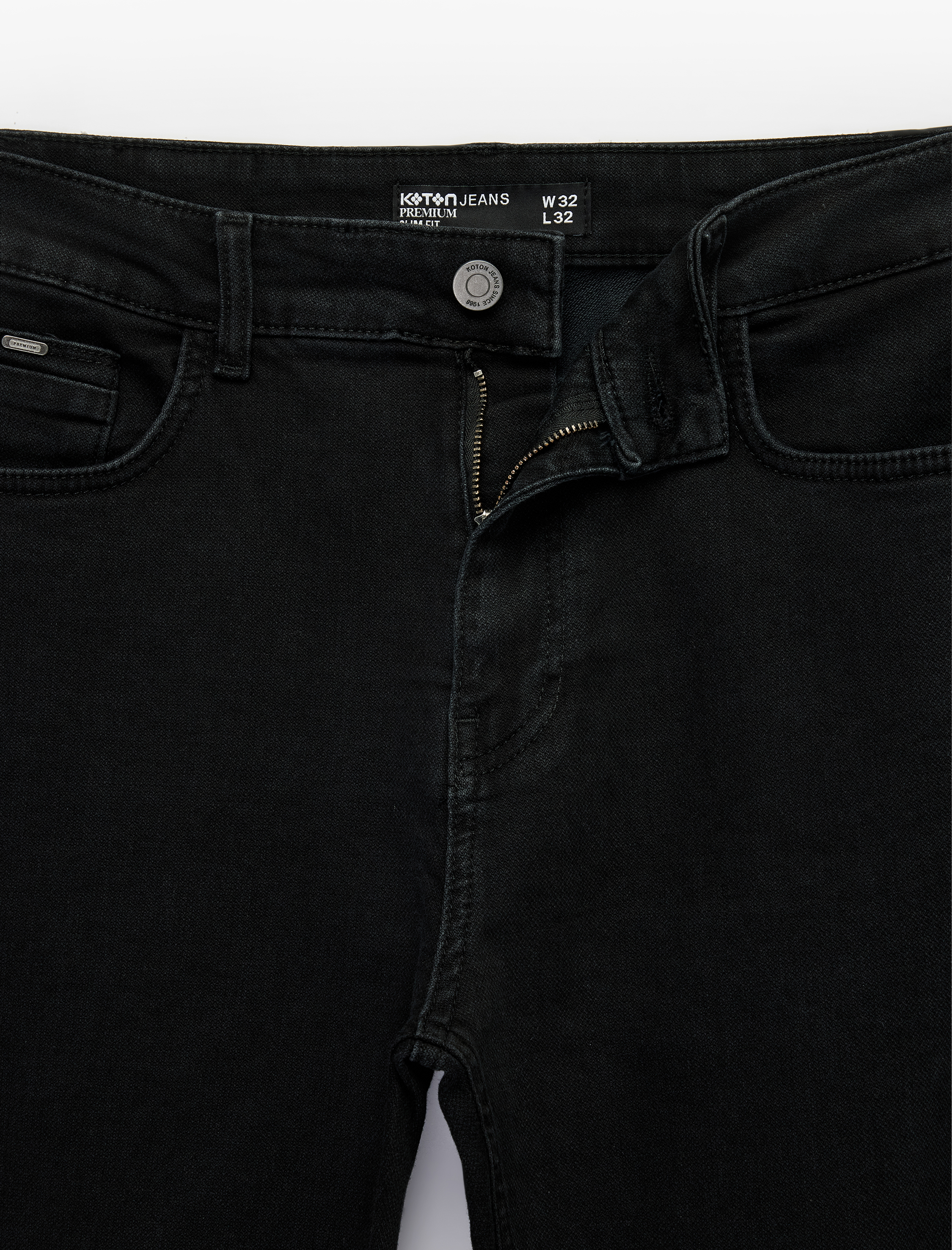   Normal Bel Cepli Pamuklu Slim Fit Jean Pantolon - Brad Jean