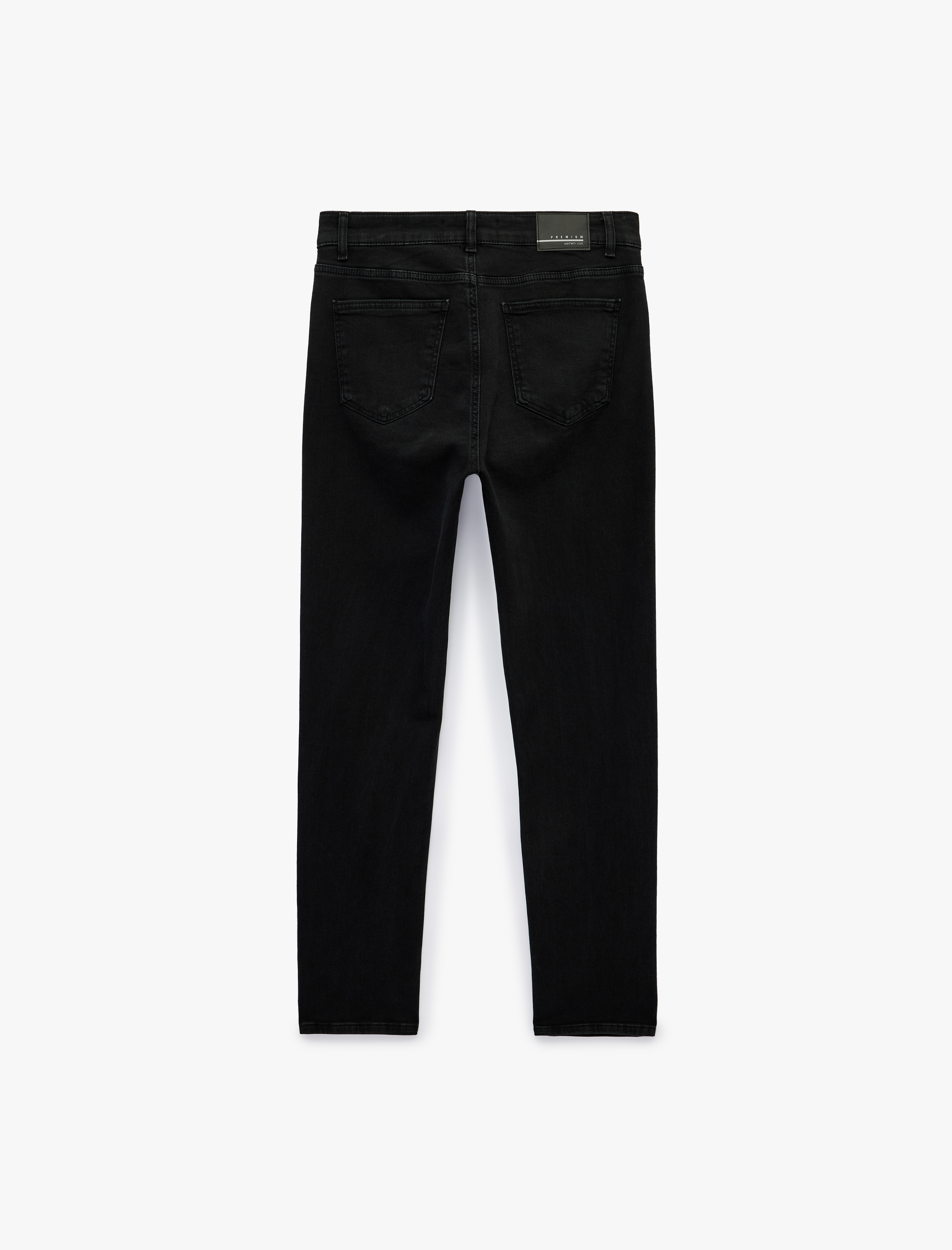   Normal Bel Cepli Pamuklu Slim Fit Jean Pantolon - Brad Jean