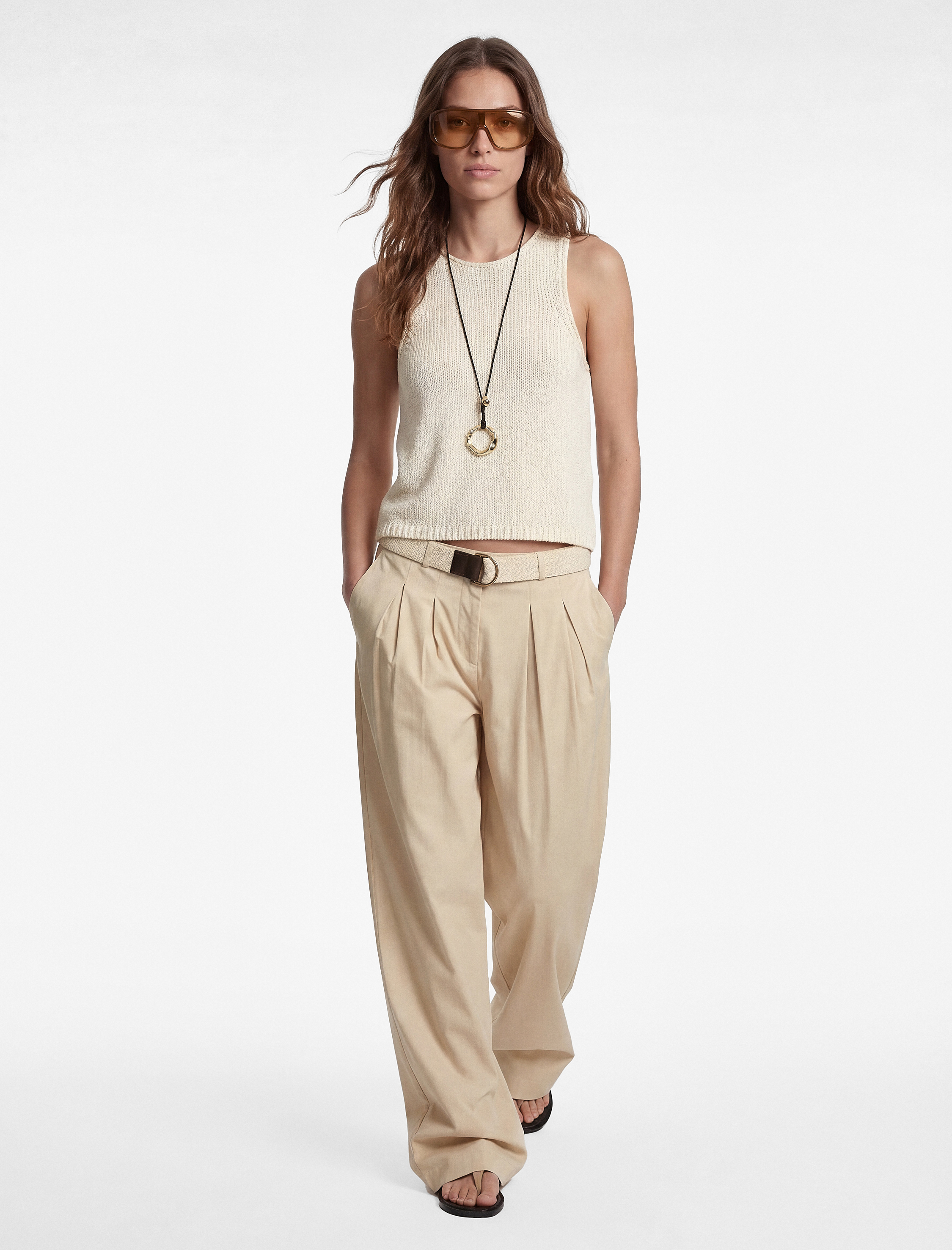   Regular Fit Kolsuz Bisiklet Yaka Triko Atlet