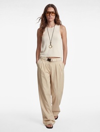 Regular Fit Kolsuz Bisiklet Yaka Triko Atlet