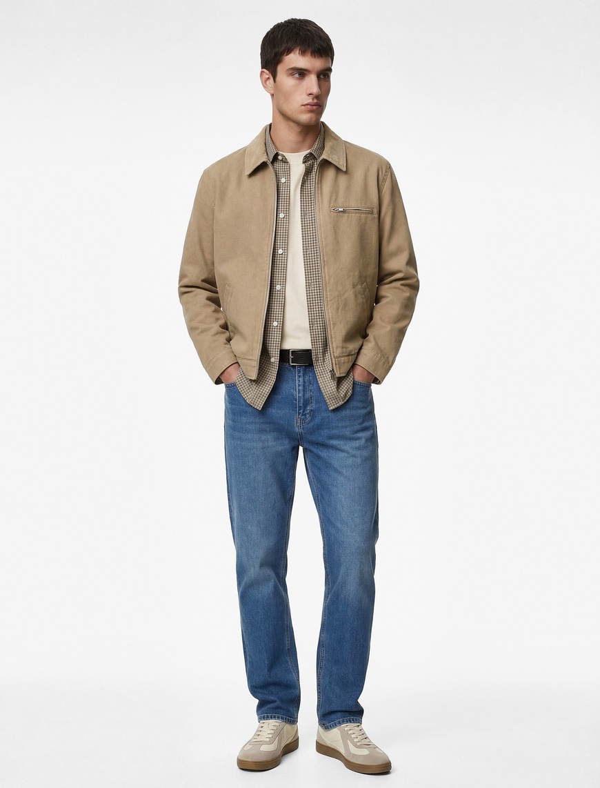 Koton Erkek Regular Fit Normal Bel Tapered Jean Pantolon – Joe Jean