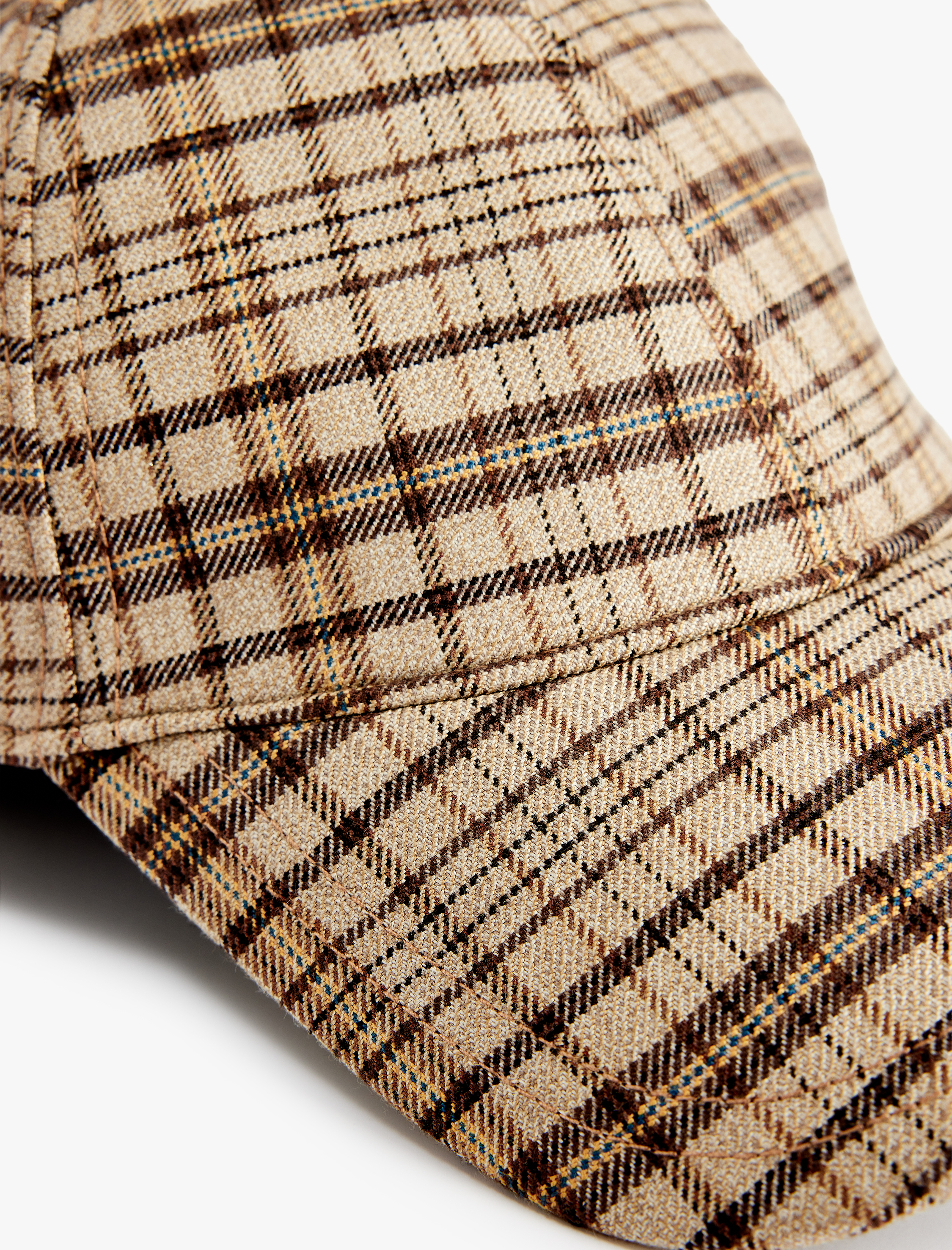  Kadın Ekoseli Kep Şapka