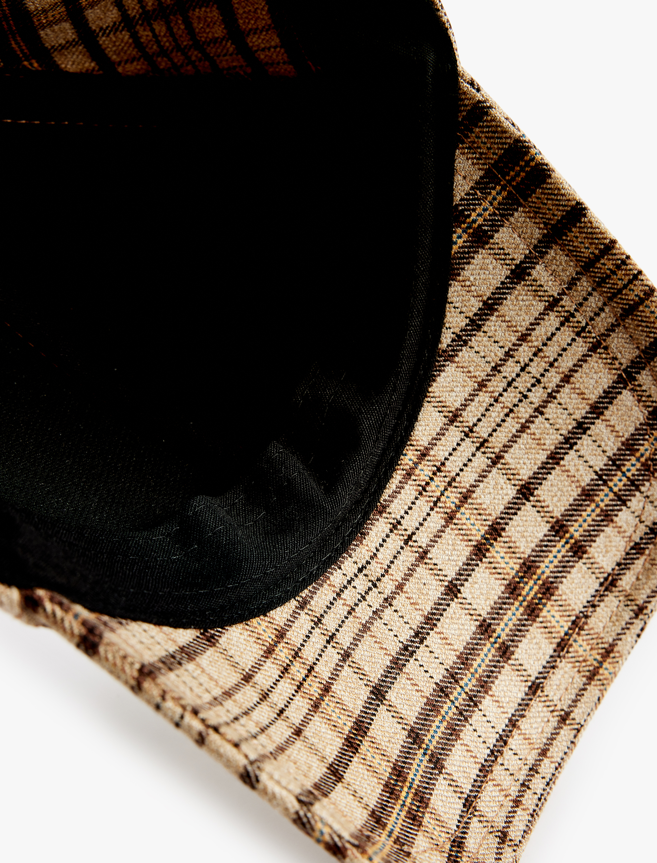  Kadın Ekoseli Kep Şapka