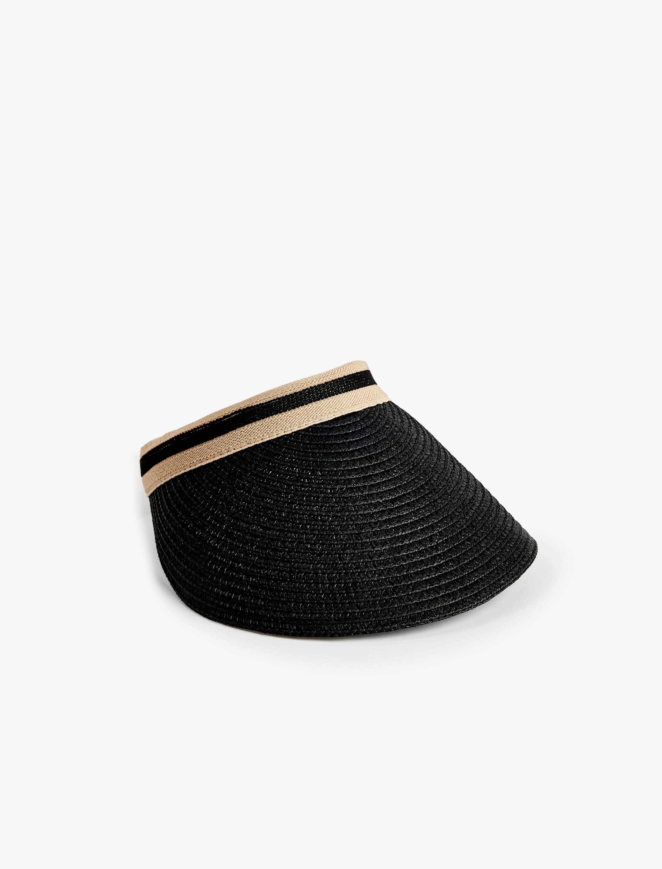  Kadın Hasır Vizör Şapka